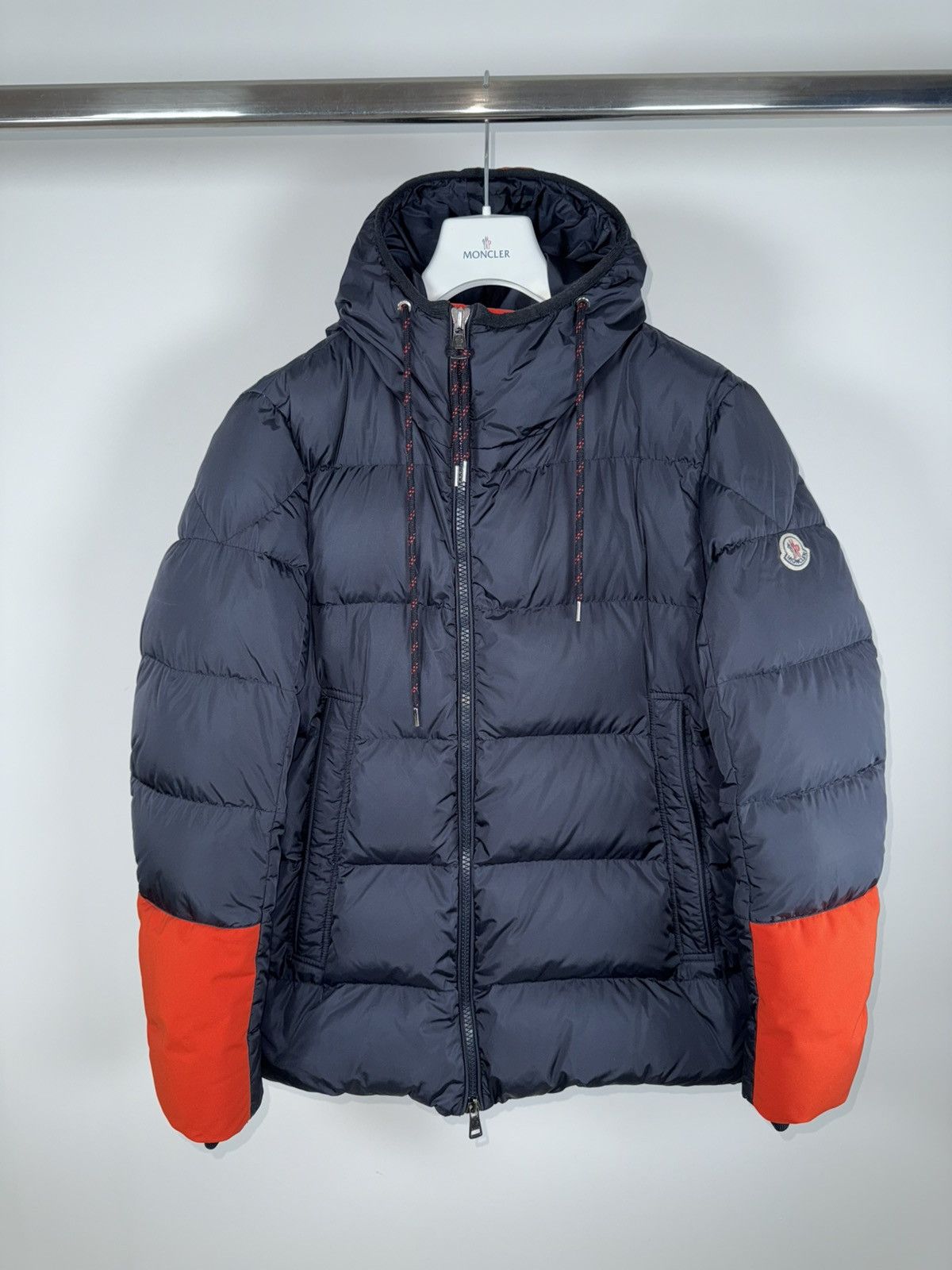 Moncler Drake Men’s Down Puffer Jacket Size 3 (M/L) Blue