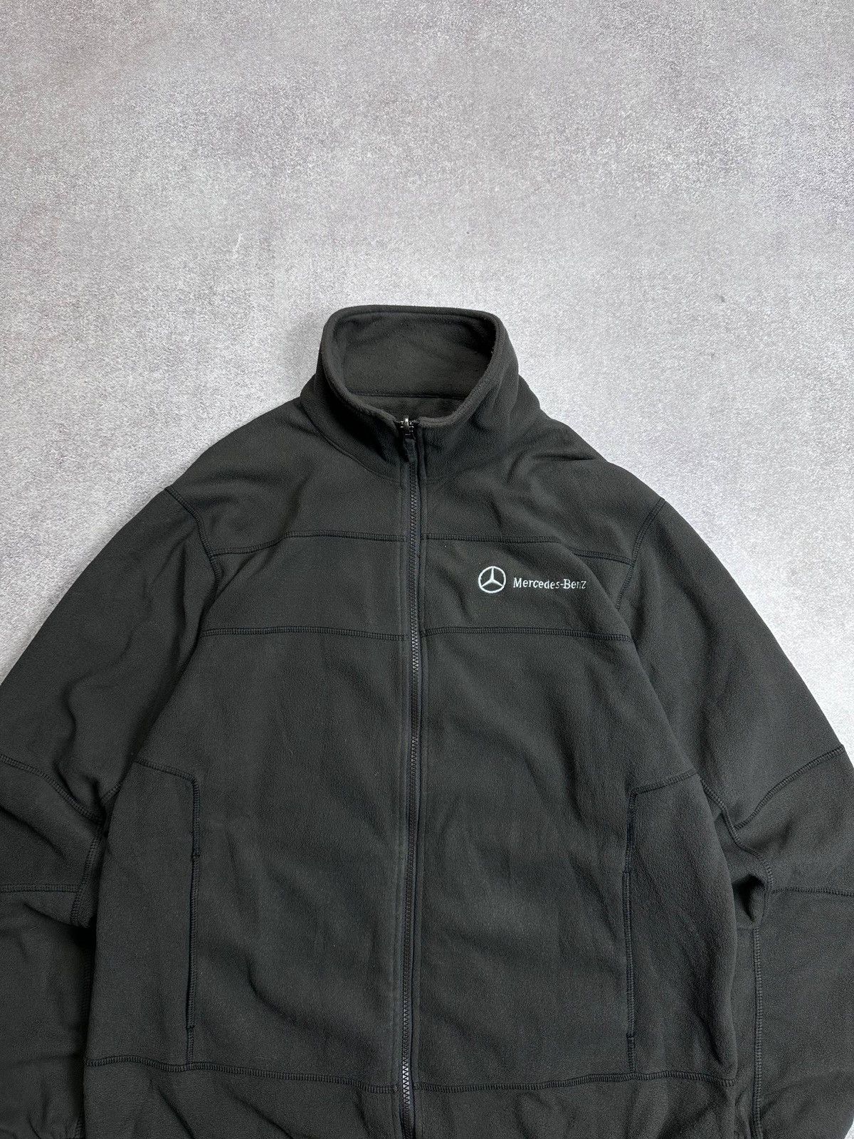 Mercedes-Benz Vintage 2in1 Mercedes Benz Retro Nylon Jacket + Sherpa M Size US M / EU 48-50 / 2 - 4 Thumbnail