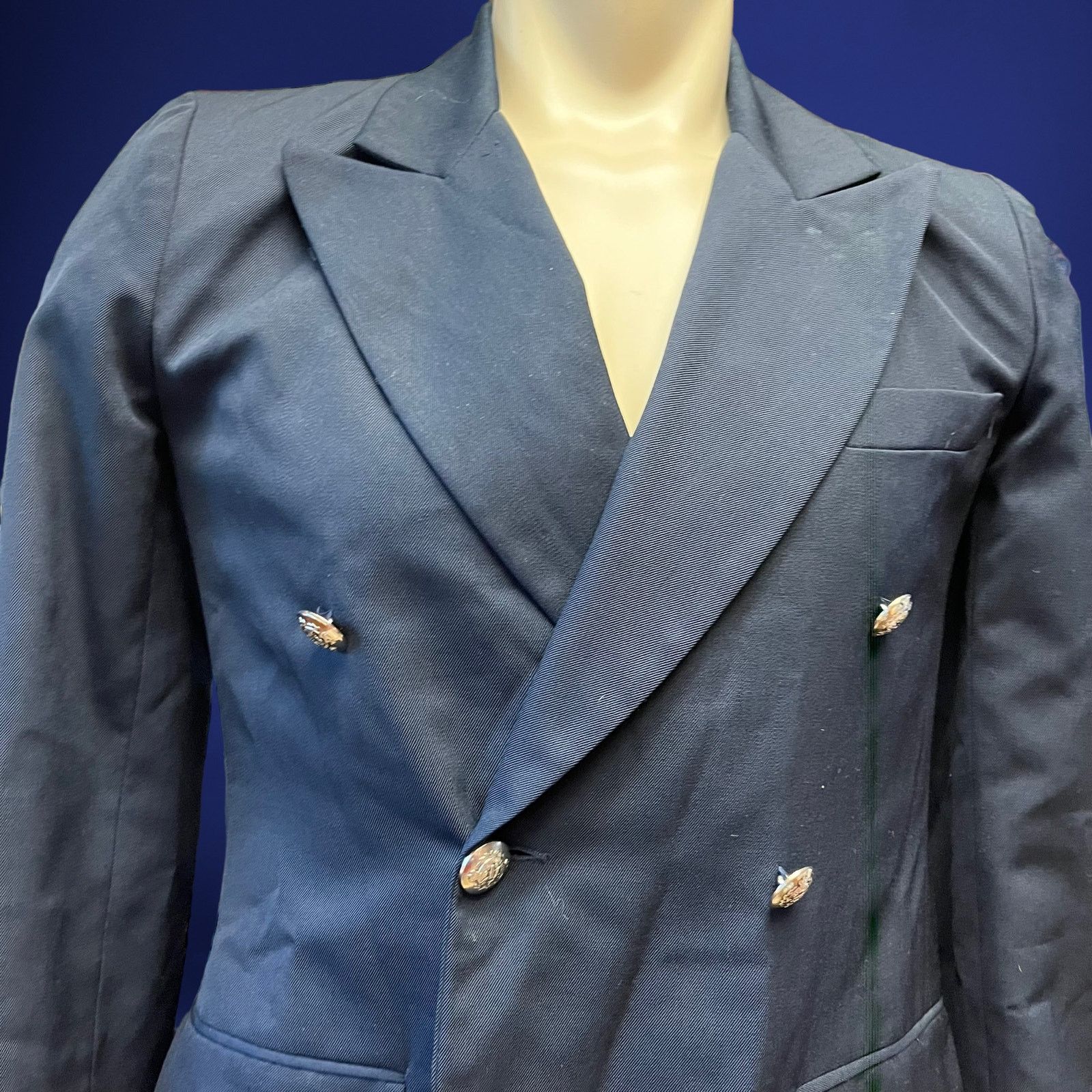 Other 100% Wool Hugo Buscatti Size 8 Double Breasted Blazer R-04 Size M / US 6-8 / IT 42-44 - 2 Thumbnail