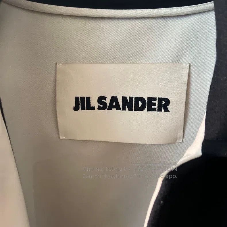 Jil Sander Jil Sander size 48 Long black coat. Size M / US 6-8 / IT 42-44 - 3 Thumbnail