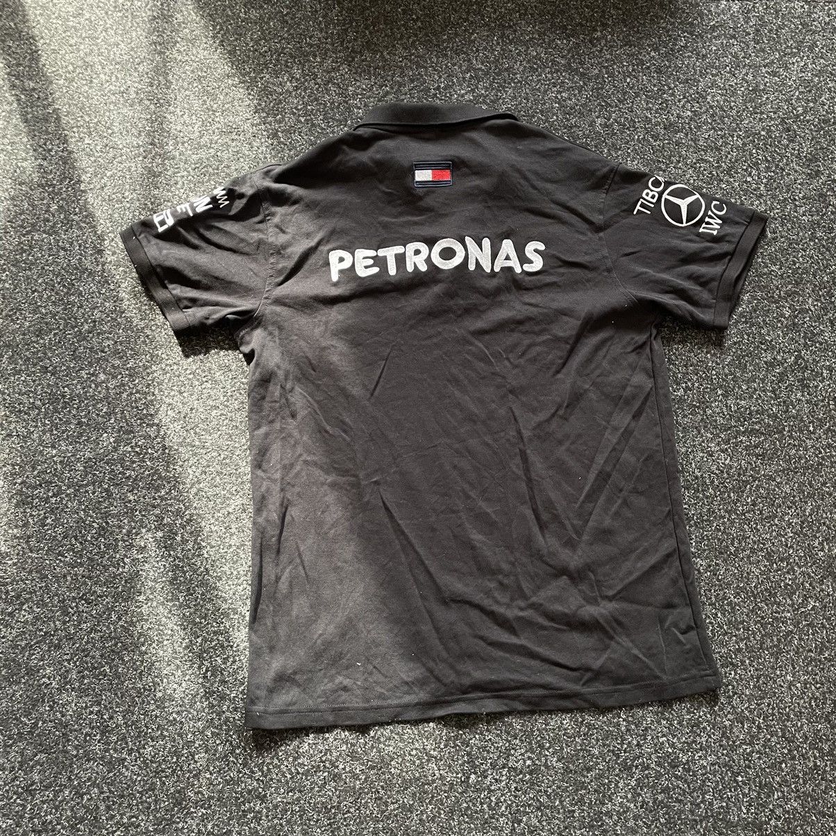 Mercedes-Benz × Vintage Mercedes Benz y2k polo moto tee shirt petronas tommy Size US S / EU 44-46 / 1 - 3 Thumbnail