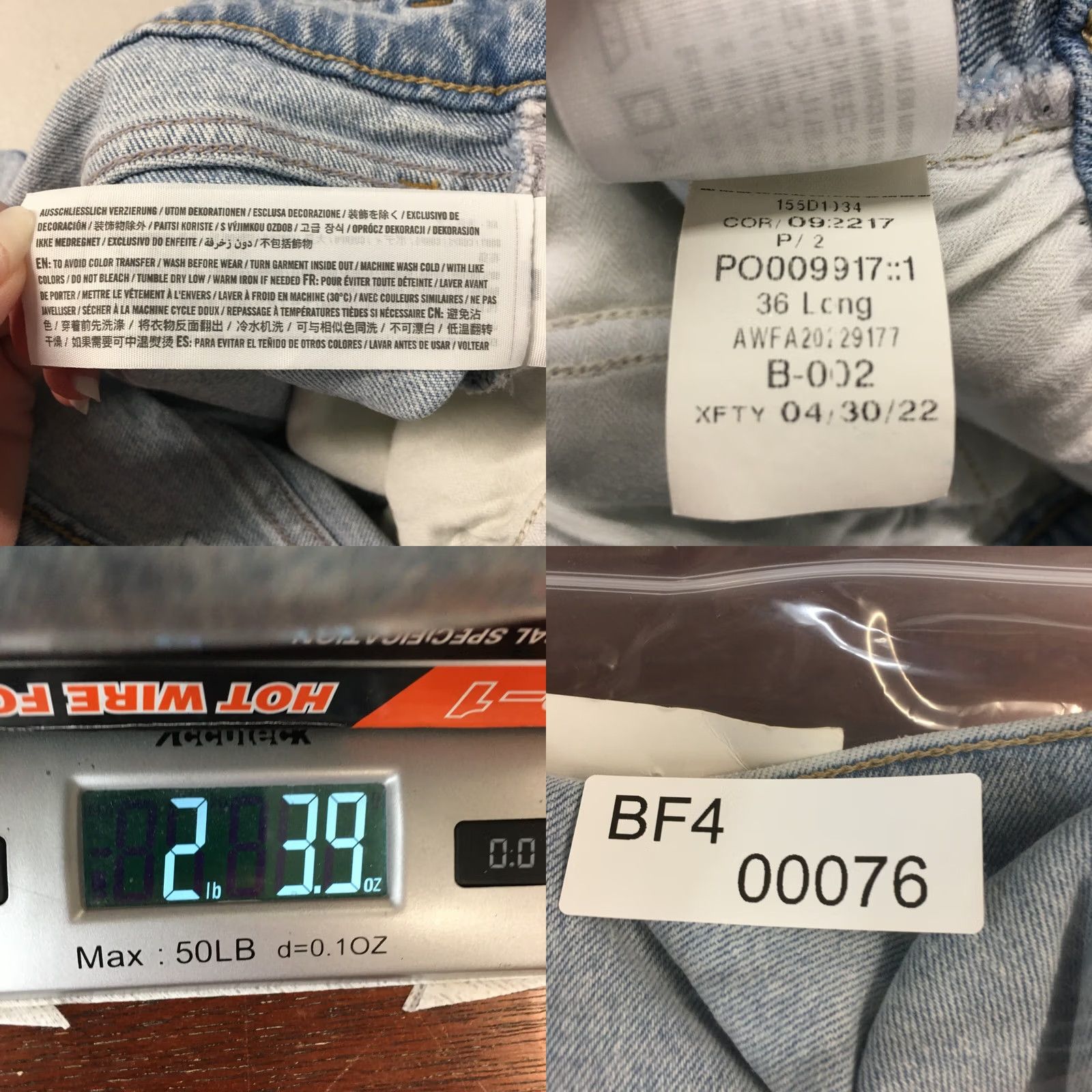 Abercrombie & Fitch Abercrombie & Fitch The Dad Jeans Womens 36 Long Blue Denim NEW Jeans Womens 36 Long Blue Denim NEW Size 25" / US 0 / IT 36 - 11 Thumbnail