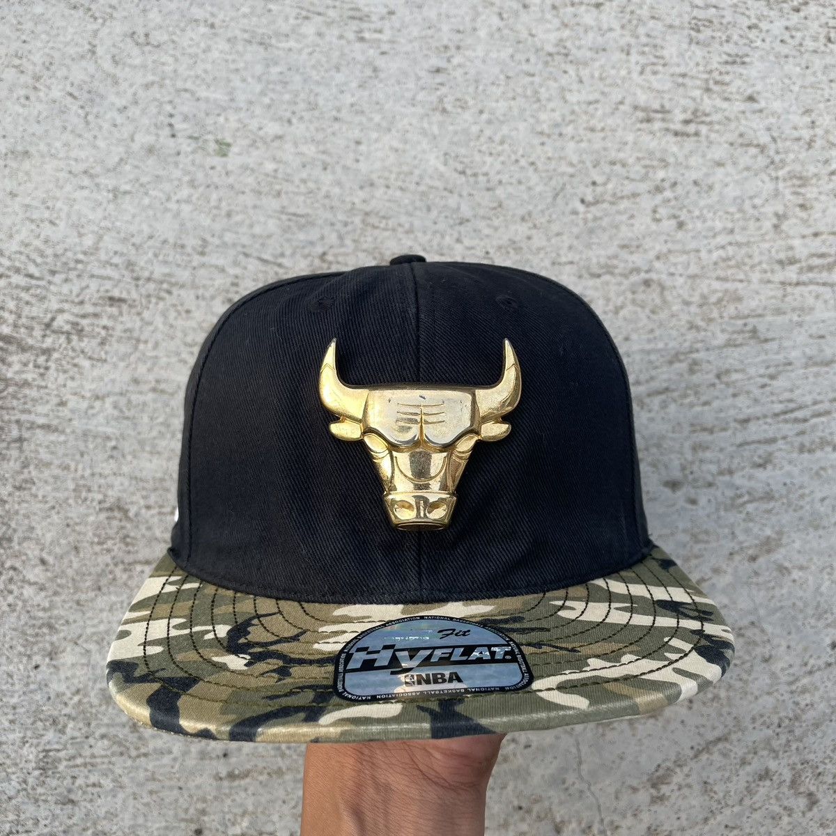 NBA 🔥SICK🔥 Chicago bulls hyflat hat Size ONE SIZE - 1 Thumbnail