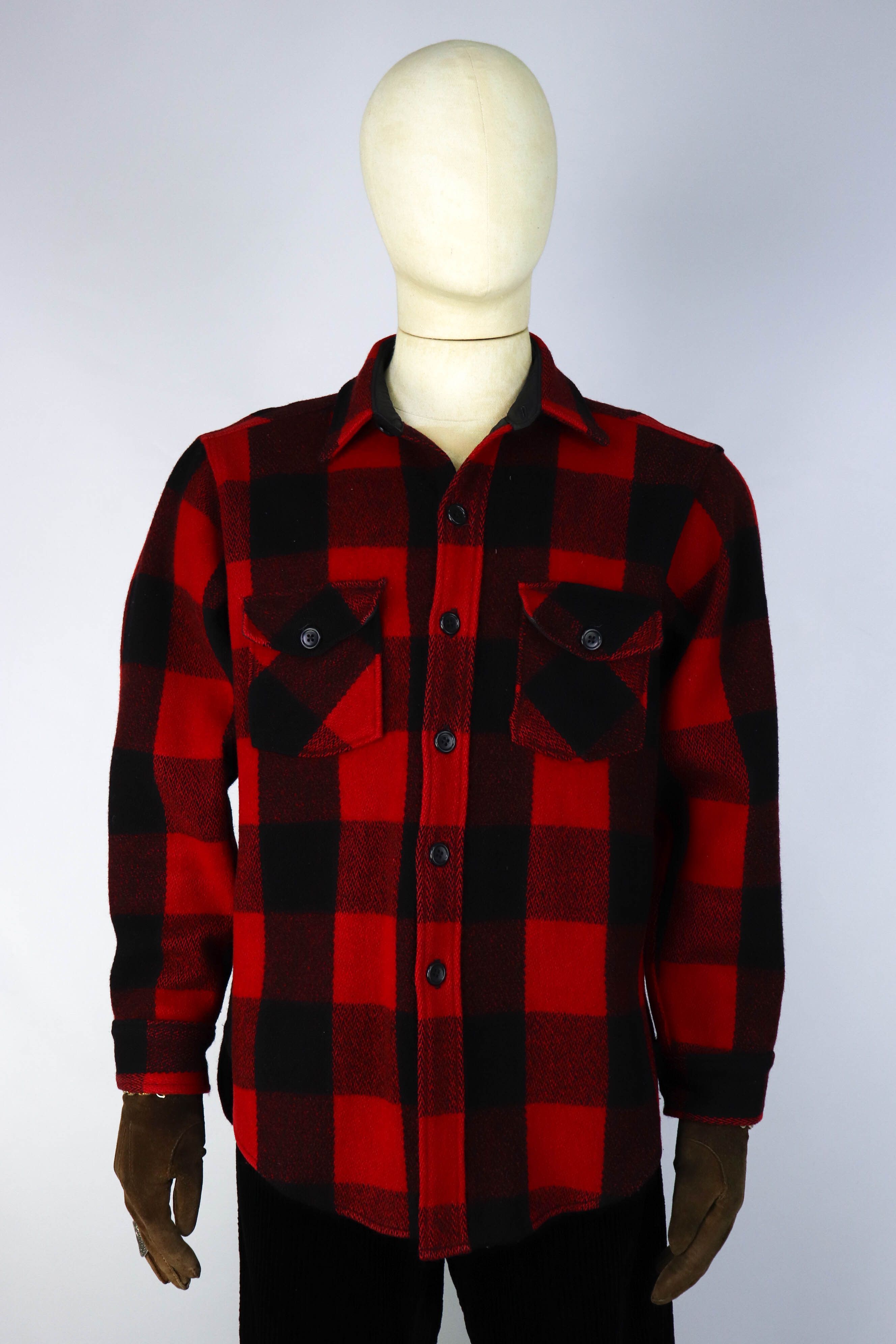 Woolrich Woolen Mills Vintage Woolrich U.S.A. Buffalo Plaid Wool Lumberjack Jacket Size US M / EU 48-50 / 2 - 3 Thumbnail