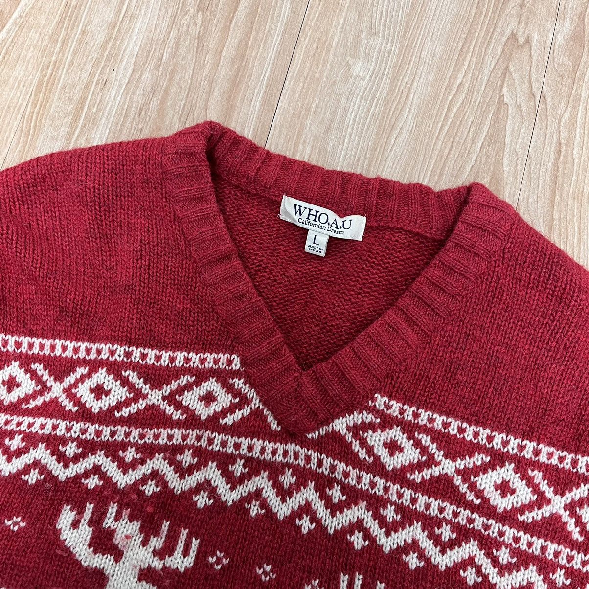 Who A.U. 💸Binding Offer Accepted💸 WHO.A.U Christmass Knitedwool Size US L / EU 52-54 / 3 - 4 Thumbnail