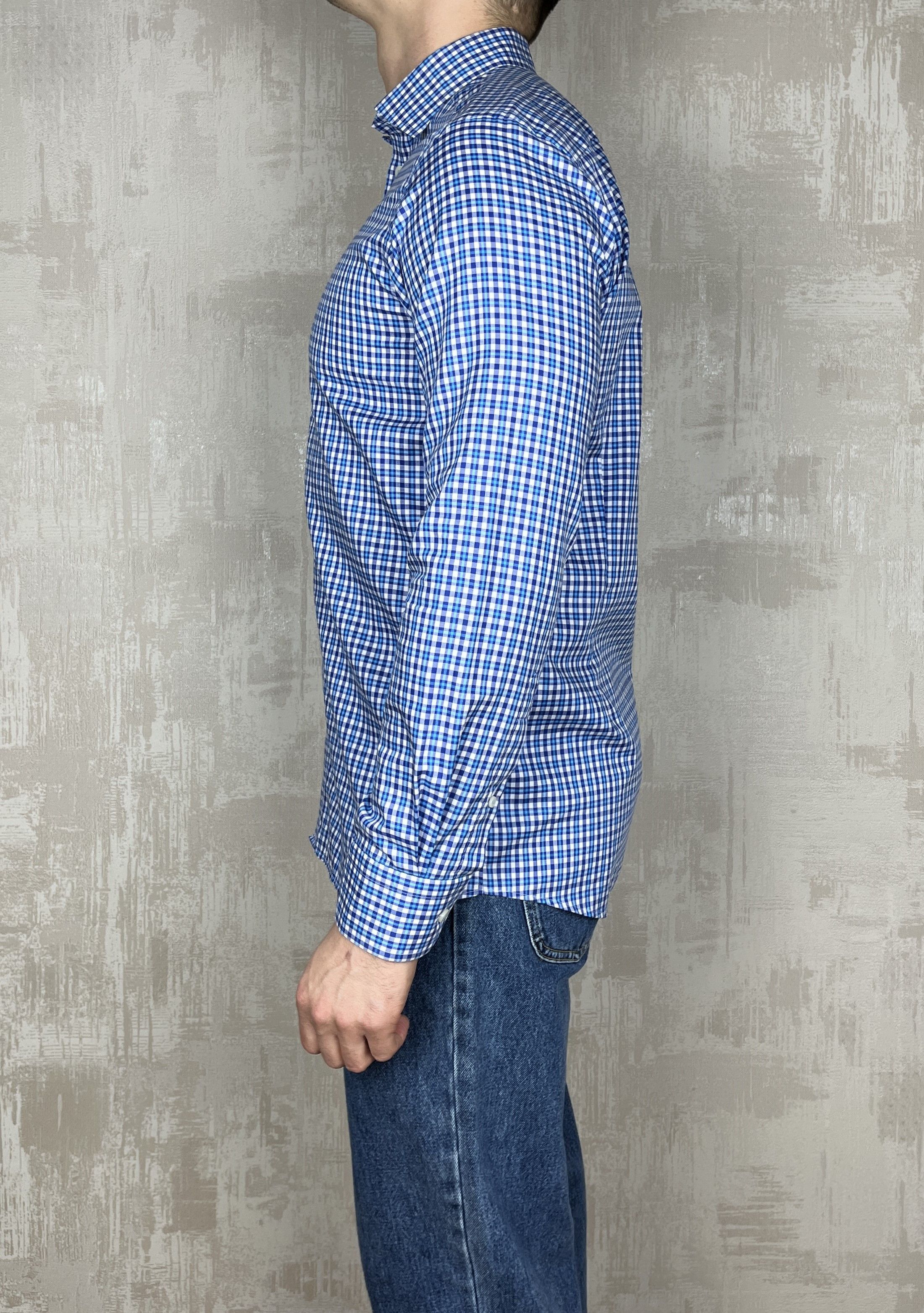 Eton Eton Check Dress Shirt Long Sleeve Men's Size 39 15.5 Size US M / EU 48-50 / 2 - 8 Thumbnail