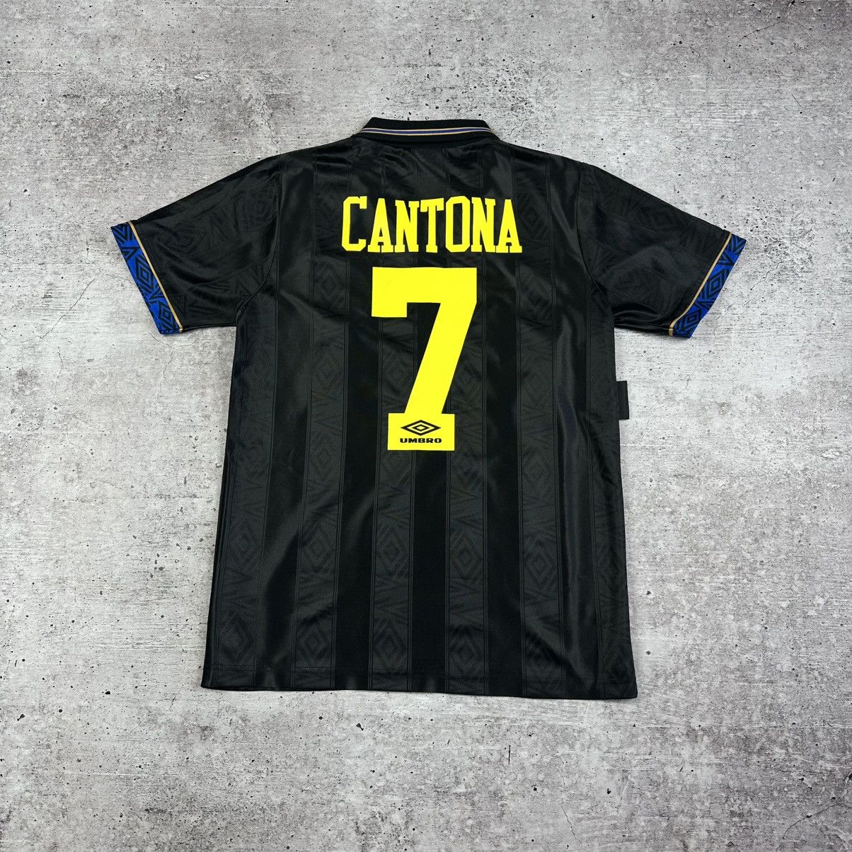 Umbro 1993/94 Umbro Manchester United Eric Cantona Soccer Jersey Size US M / EU 48-50 / 2 - 1 Thumbnail
