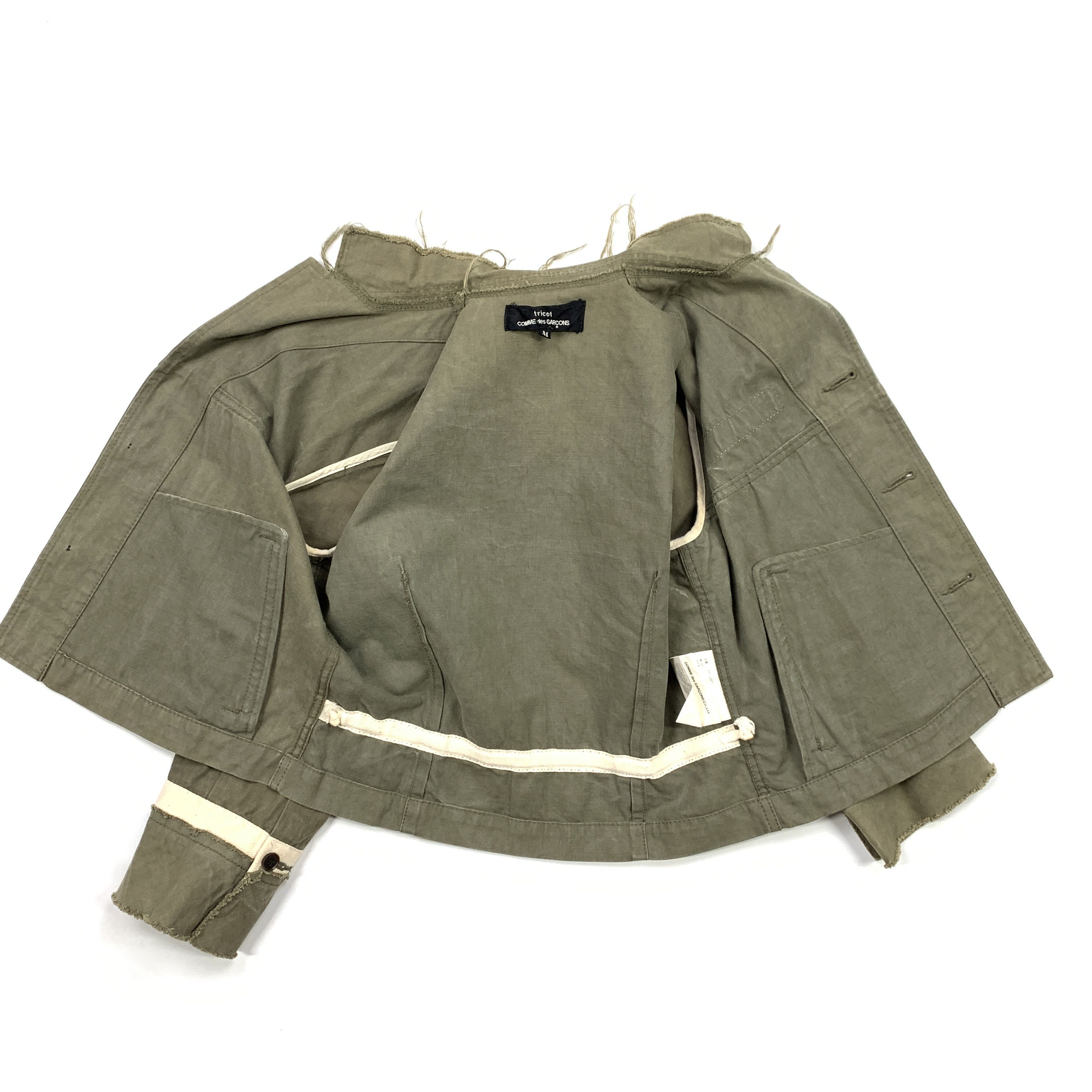 Comme des Garcons 2007 Cropped Military / Punk Jacket Size S / US 4 / IT 40 - 5 Thumbnail
