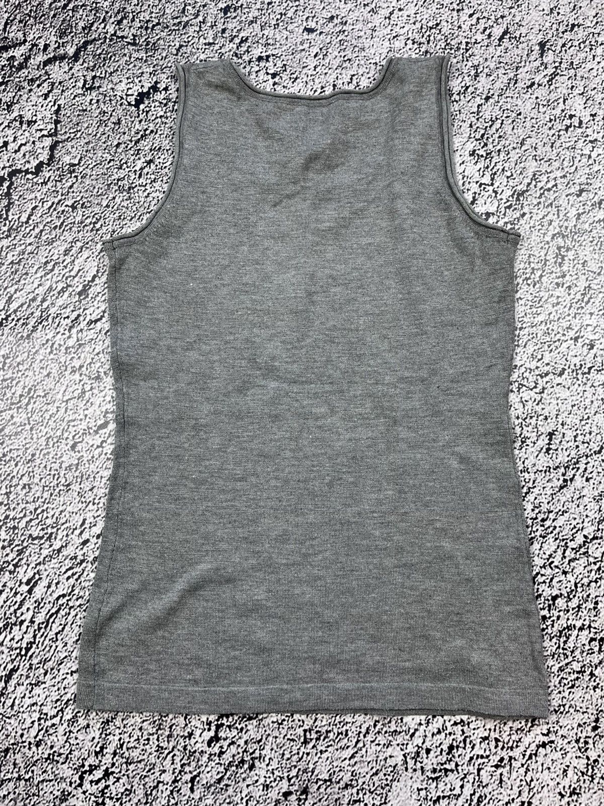 Vintage Vintage 90s DG vibe logo face knit tank top streetwear Size M / US 6-8 / IT 42-44 - 4 Thumbnail