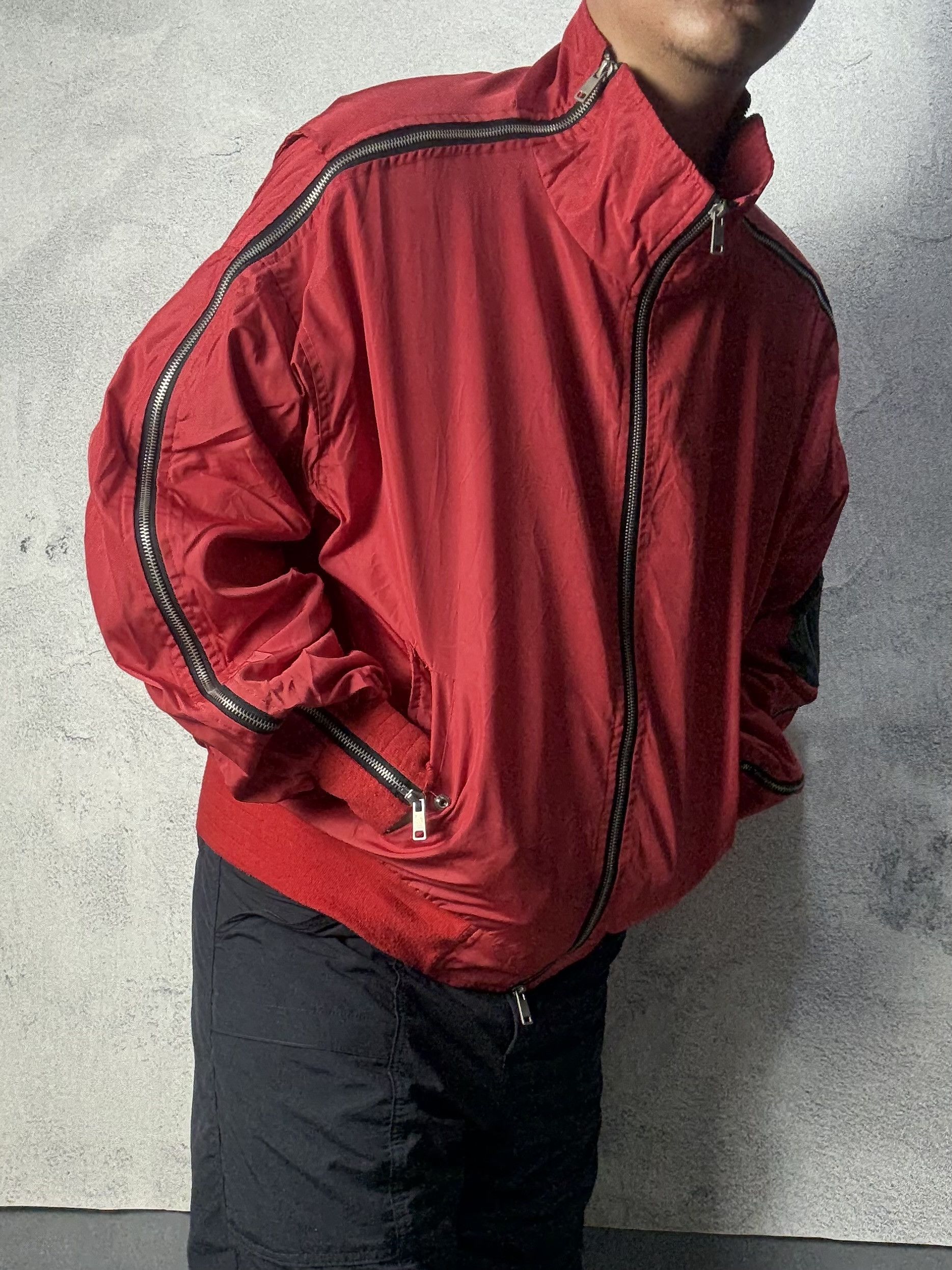 Japanese Brand Vintage SMK Studio Multi Zipper Jacket Size US M / EU 48-50 / 2 - 5 Thumbnail