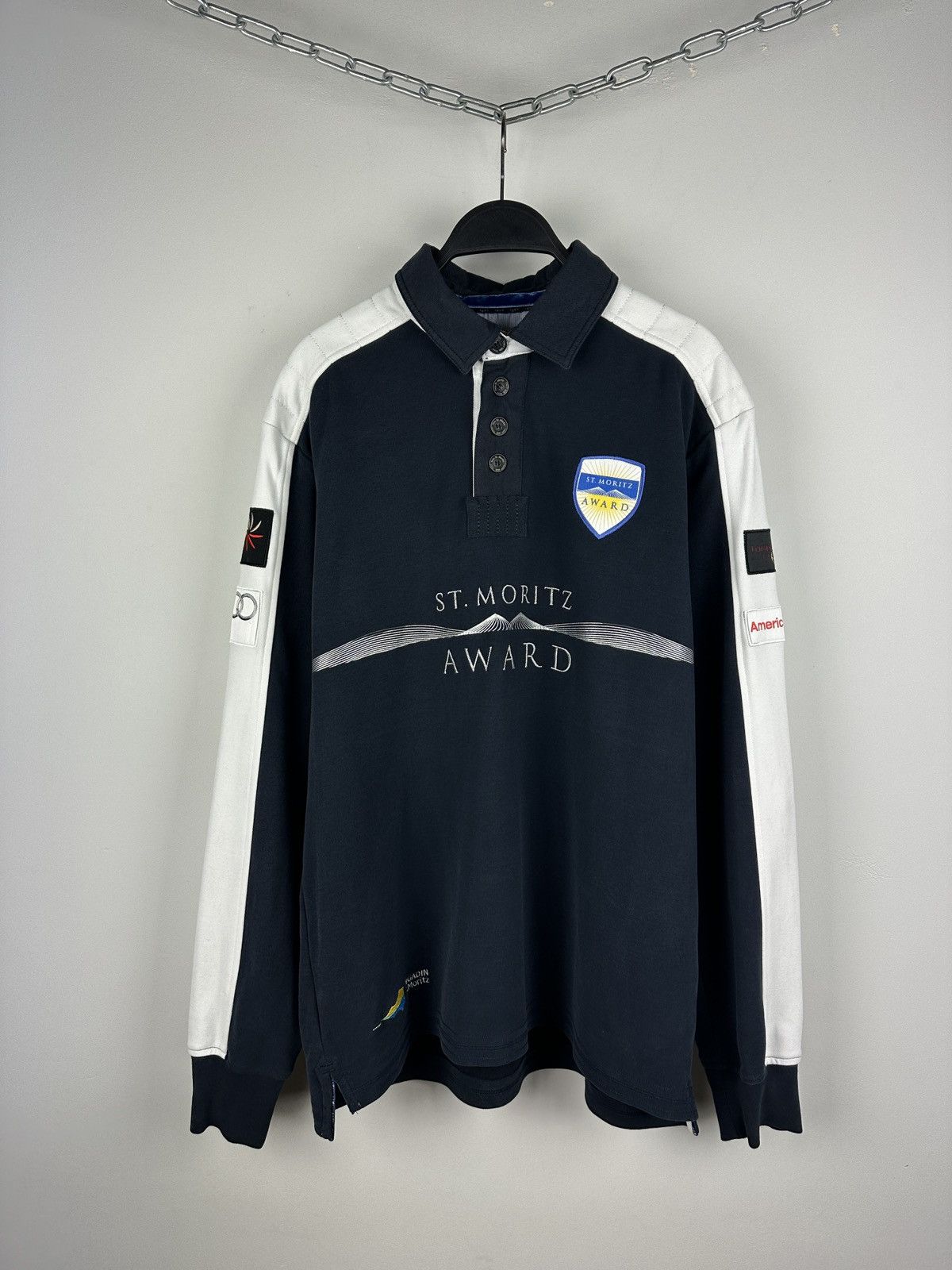 Audi × Vintage St. Moritz Awar Limited Edition Polo Rugby Engadin Audi Size US L / EU 52-54 / 3 - 1 Thumbnail