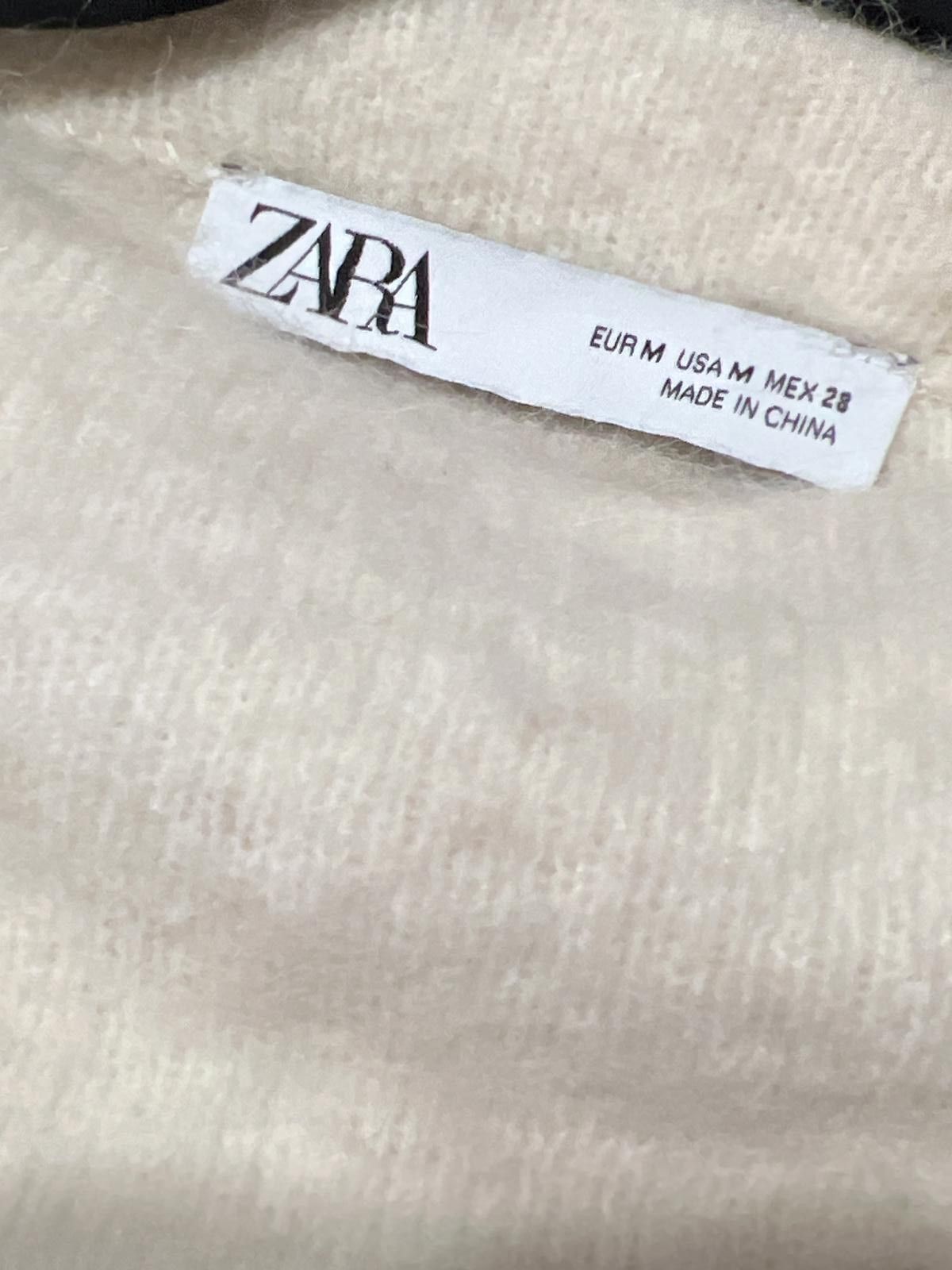 Zara Zara STRIPED WOOL ALPACA BLEND SWEATER LIMITED EDITION M Size M / US 6-8 / IT 42-44 - 6 Thumbnail