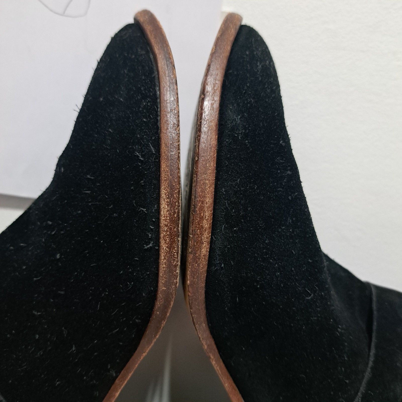 Kate Spade Kate Spade Taley Logo Bow Gothic Western Pull On Leather Sue Size US 8.5 / IT 38.5 - 12 Thumbnail