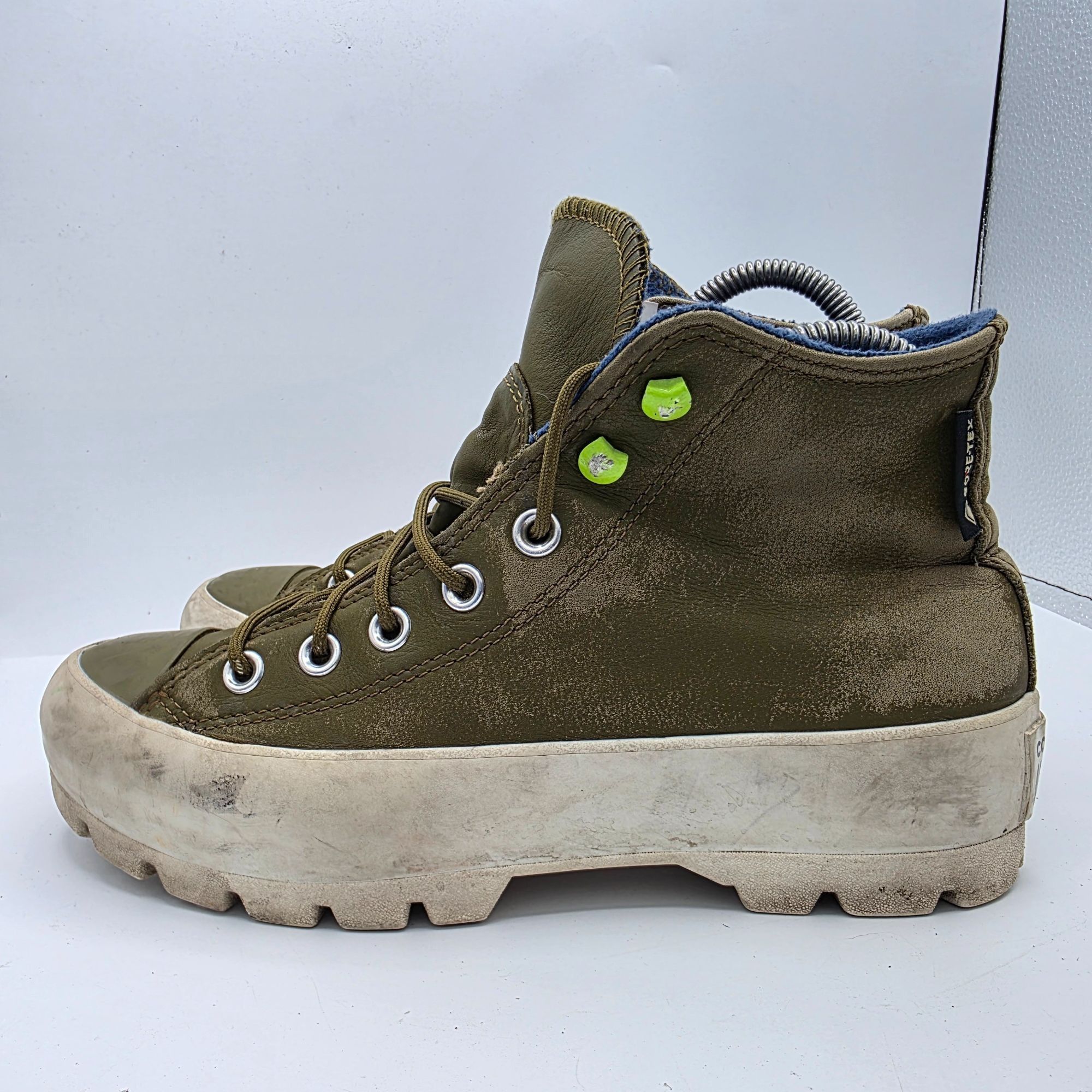 Converse Converse All Star Lugged GTX Womens Size 7.5 Olive Green Sho Size US 7.5 / IT 37.5 - 13 Thumbnail