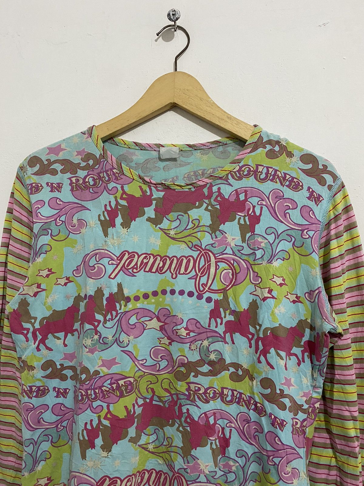 Beauty Beast × Hysteric Glamour × Japanese Brand Japanese Pony Round Hysteric Y2K Styled Size US M / EU 48-50 / 2 - 2 Thumbnail