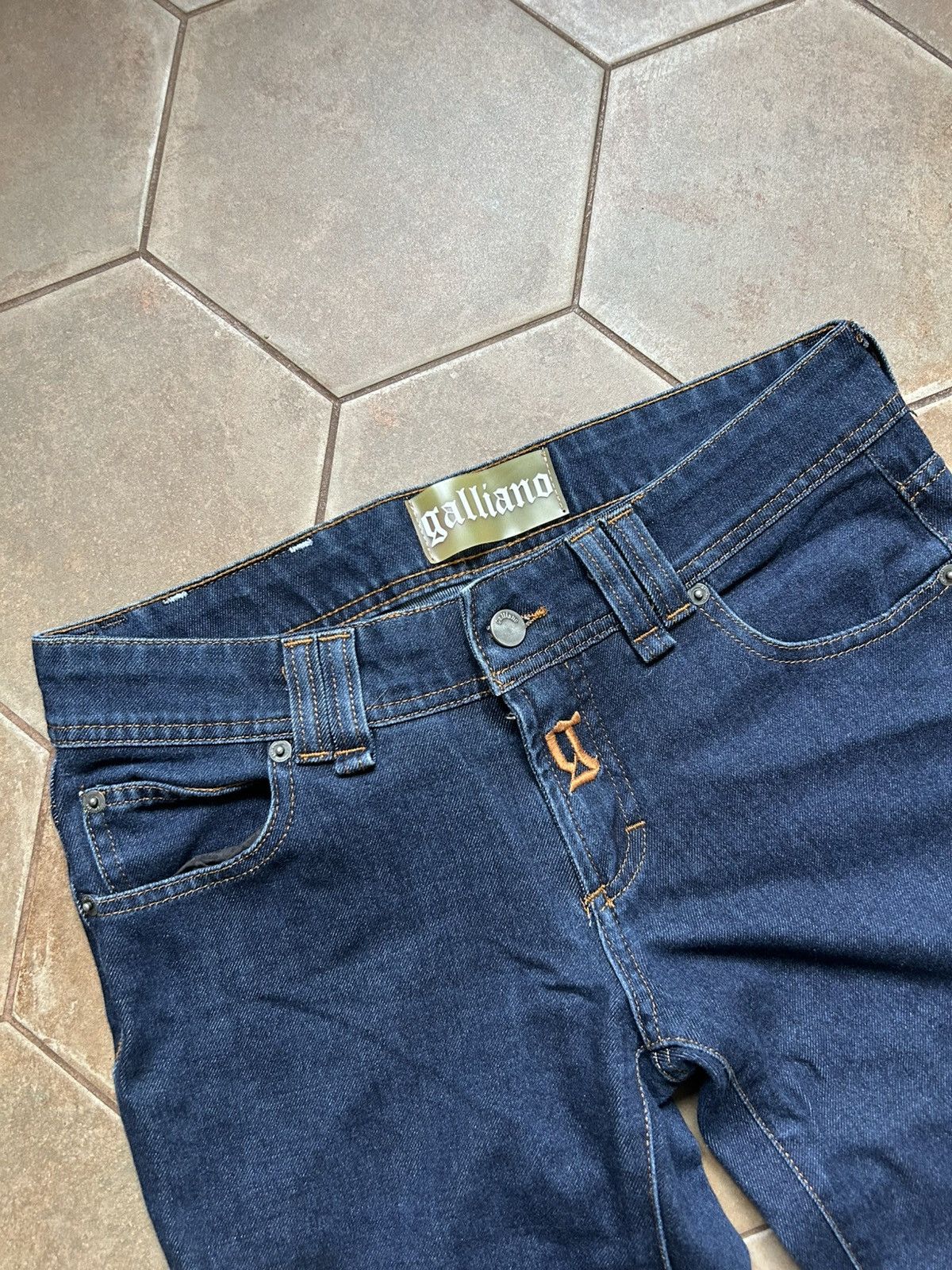 John Galliano Galliano Jeans denim vintsge Size 30" / US 8 / IT 44 - 4 Thumbnail