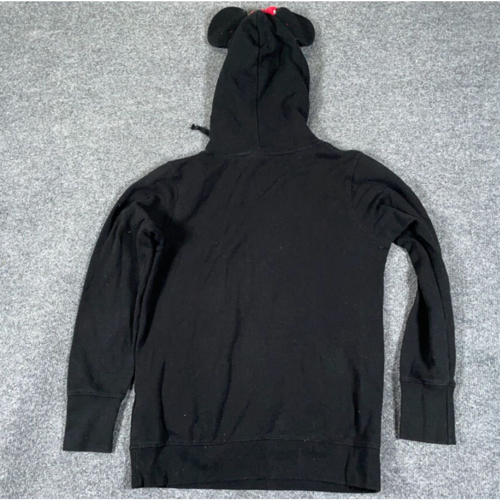 Disney Disney Parks Authentic Minnie Mouse Hoodie Women's Medium Sweatshirt with Ears Size M / US 6-8 / IT 42-44 - 2 Thumbnail