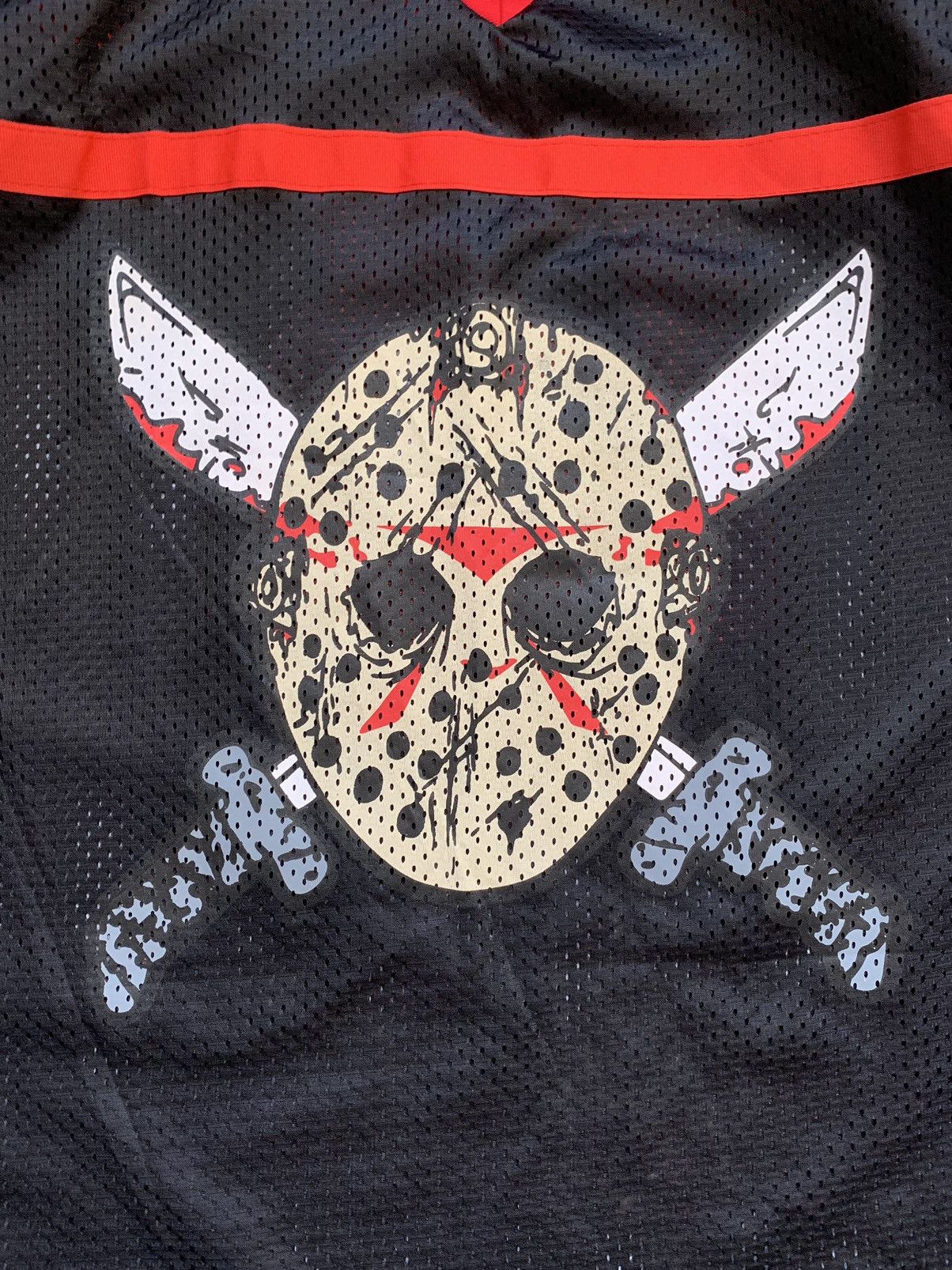 Vintage Jason Vorhees Jersey Friday The 13th Movie Size US XL / EU 56 / 4 - 5 Thumbnail
