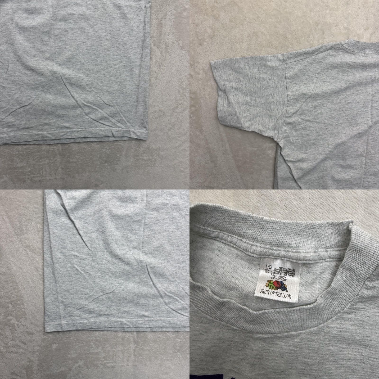 Fruit Of The Loom VINTAGE Fruit Of The Loom Taekwondo TKD Shirt Mens Large Gray 1994 Vancouver Size US L / EU 52-54 / 3 - 9 Thumbnail