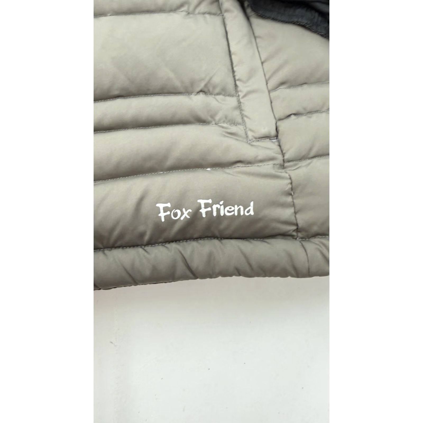 Vintage Fox Friend Jacket Mens XL Gray Down Puffer Reversible Winter Full Zip 10911 Size US XL / EU 56 / 4 - 3 Thumbnail