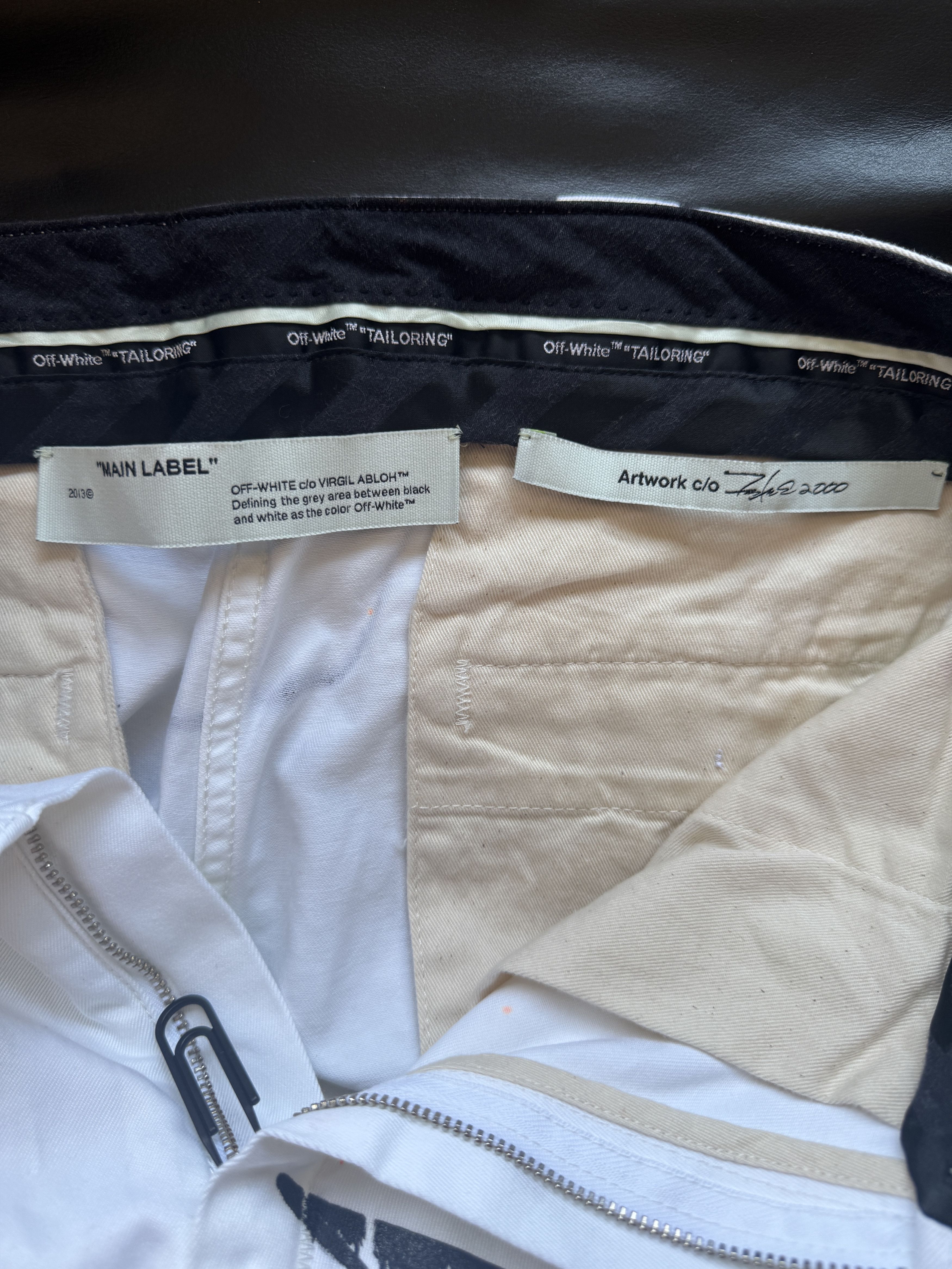 Futura × Off-White Futura spraypaint carpenter pants Size US 30 / EU 46 - 23 Thumbnail