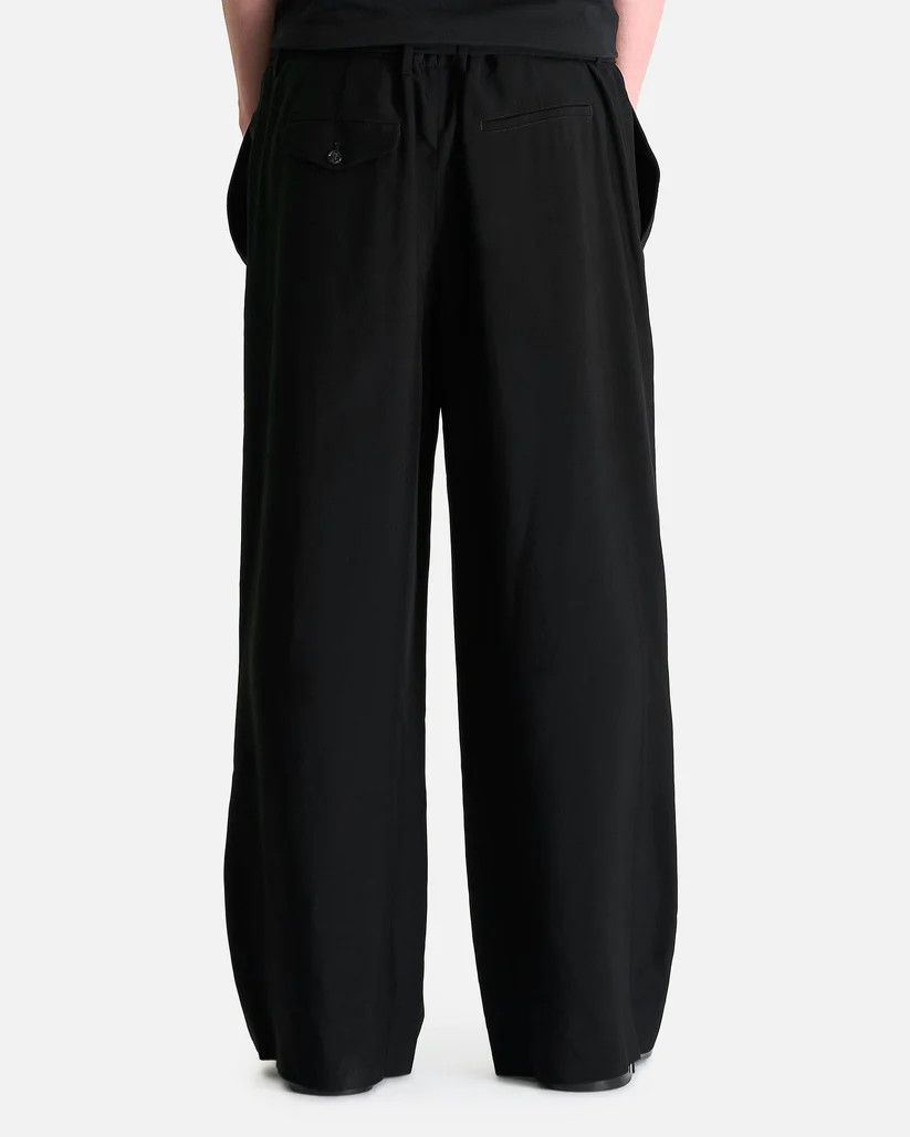 Ann Demeulemeester o1s1v1r1oon0825 Finn High Comfort Trousers in Black Size US 34 / EU 50 - 2 Thumbnail
