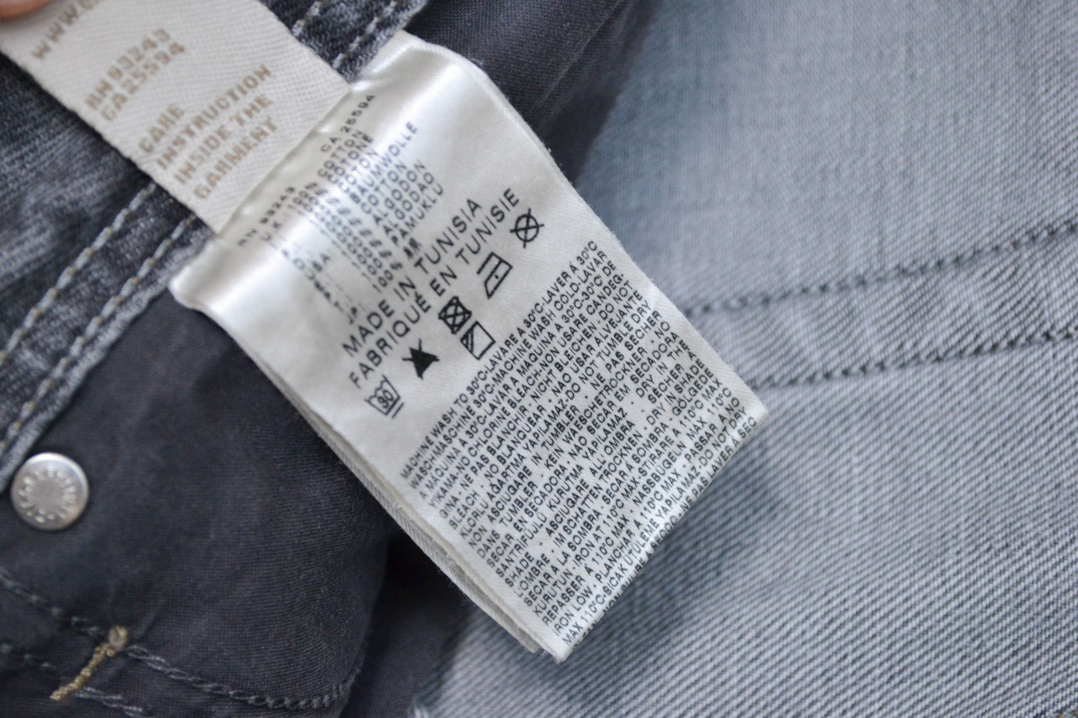 Diesel Diesel Viker 008WM Gray Men’s Jeans Denim Pants Size US 29 - 5 Thumbnail