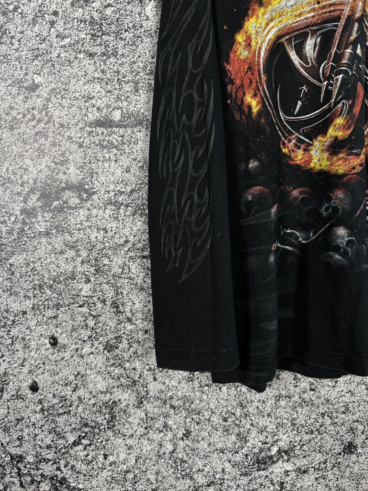 Vintage Spiral Long Sleeve T-Shirt Vintage Skulls Motorcycle Size XL Size US XL / EU 56 / 4 - 5 Thumbnail