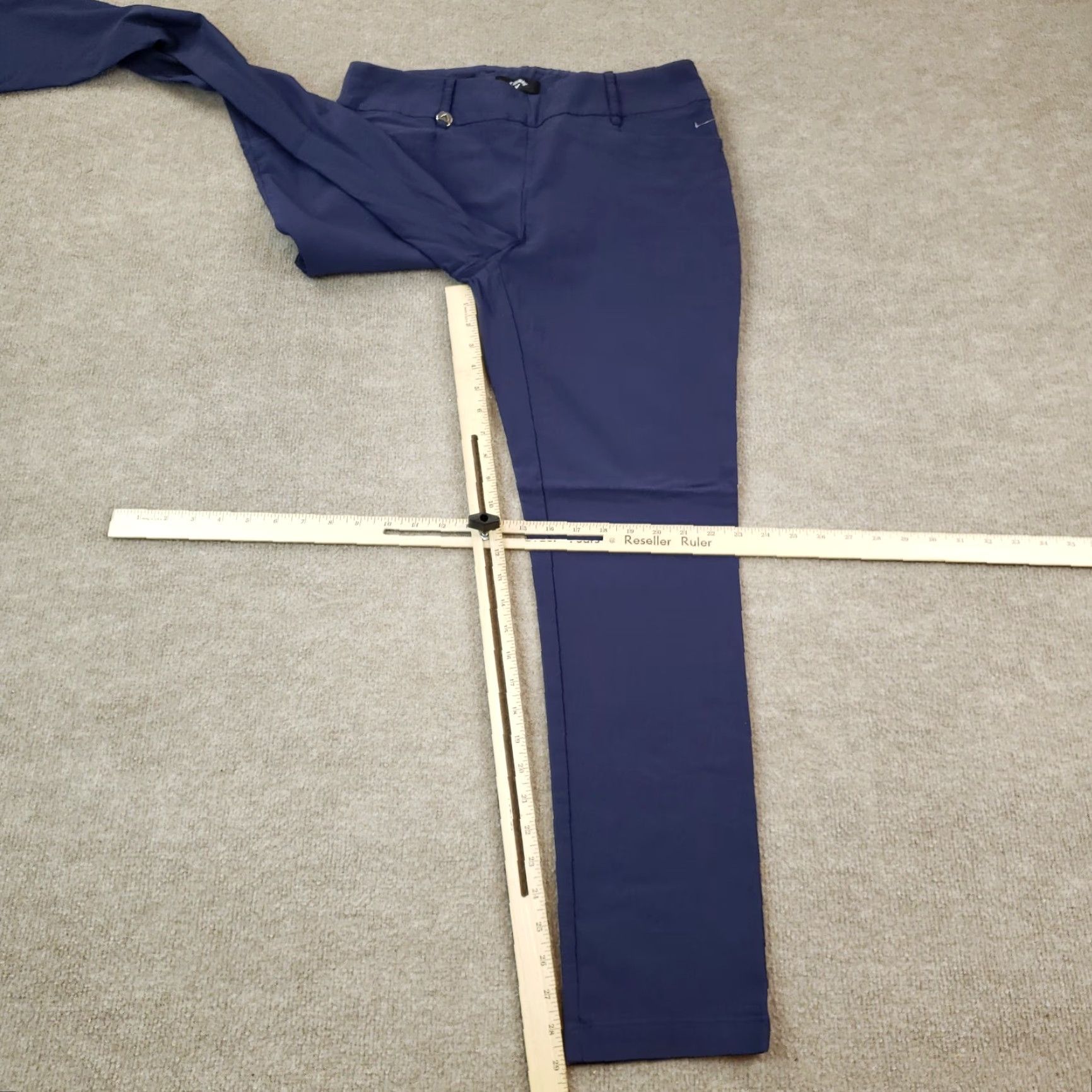 Callaway Callaway Chino Pants Womens Blue 31x29 Straight Leg Stretch Size 31" - 2 Thumbnail