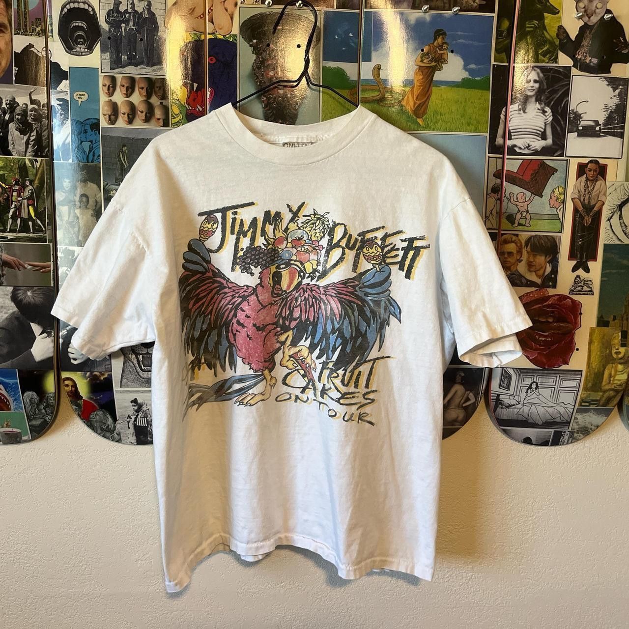 Vintage 1994 Jimmy Buffett Single Stitched Tour T-shirt Size US XL / EU 56 / 4 - 1 Thumbnail