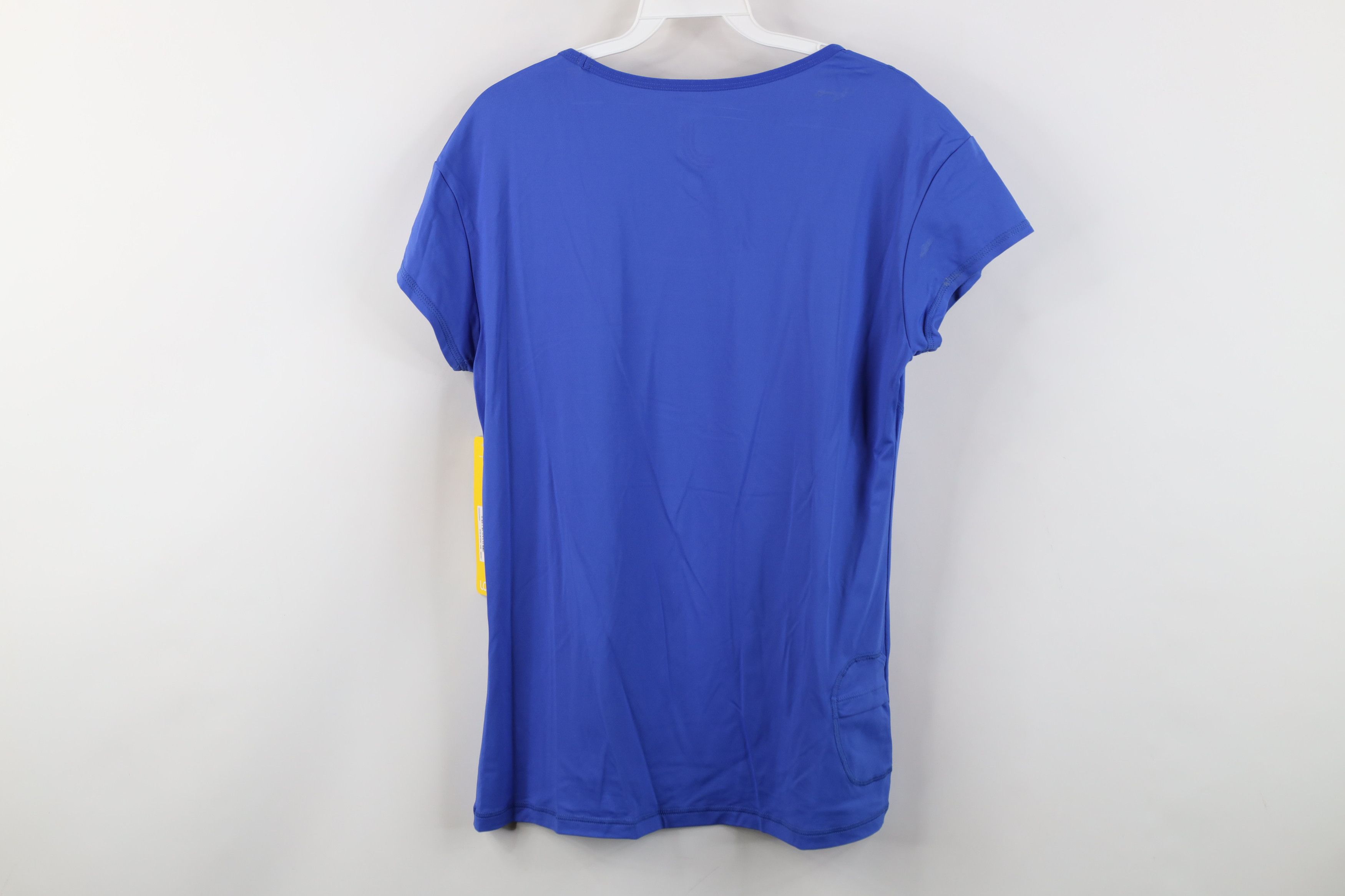 Vintage New Lole Knit Cardio Running Jogging Yoga Gym T-Shirt Blue Size XL / US 12-14 / IT 48-50 - 13 Thumbnail