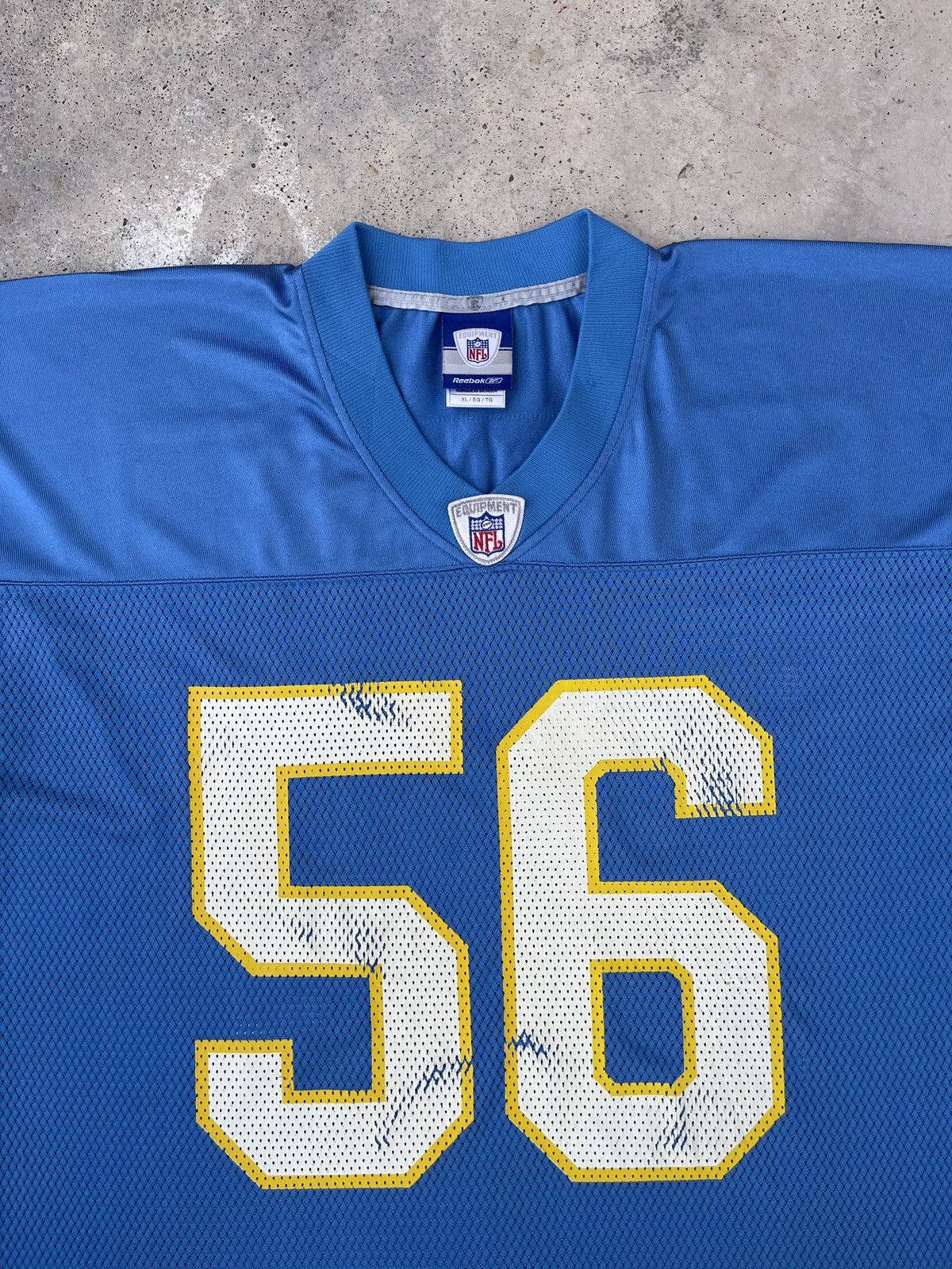 NFL × Reebok × Vintage Vintage San Diego Chargers NFL Reebok Jersey Size US XL / EU 56 / 4 - 5 Thumbnail