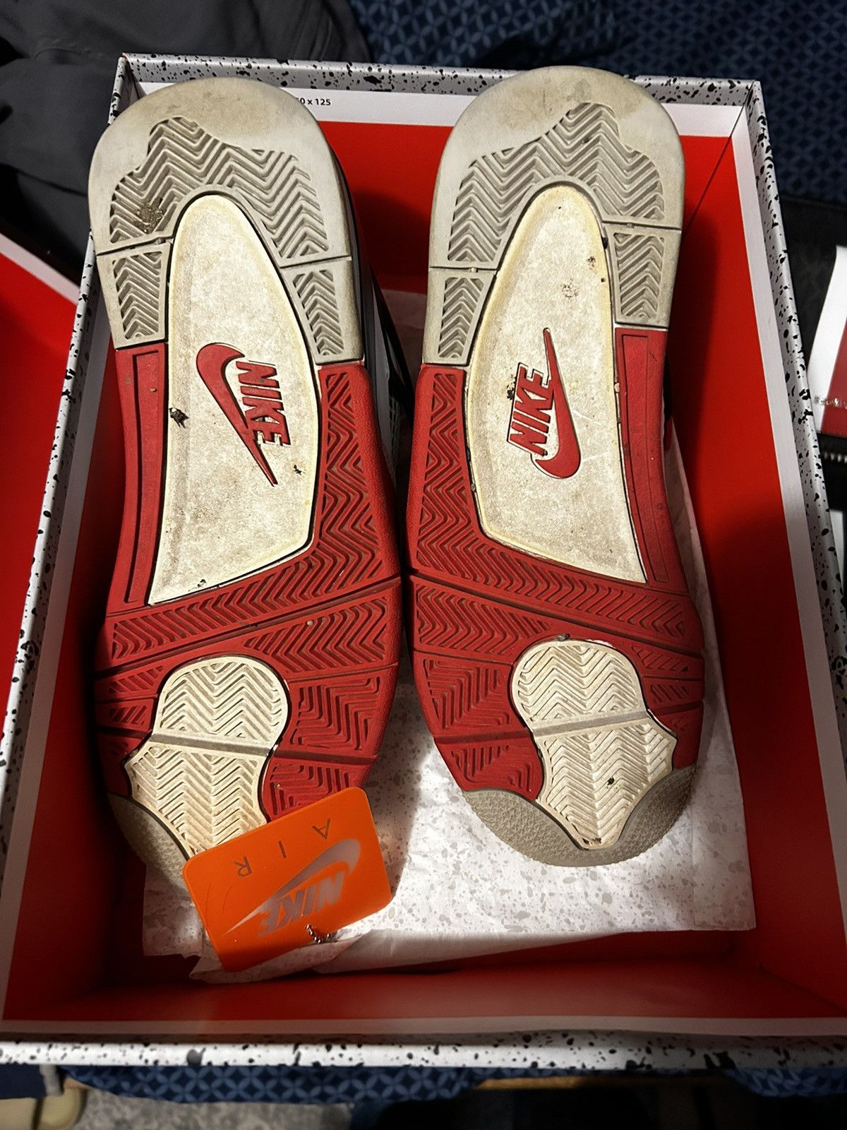 Jordan Brand Jordan 4 Fire Red Nike Air Size US 9.5 / EU 42-43 - 6 Thumbnail