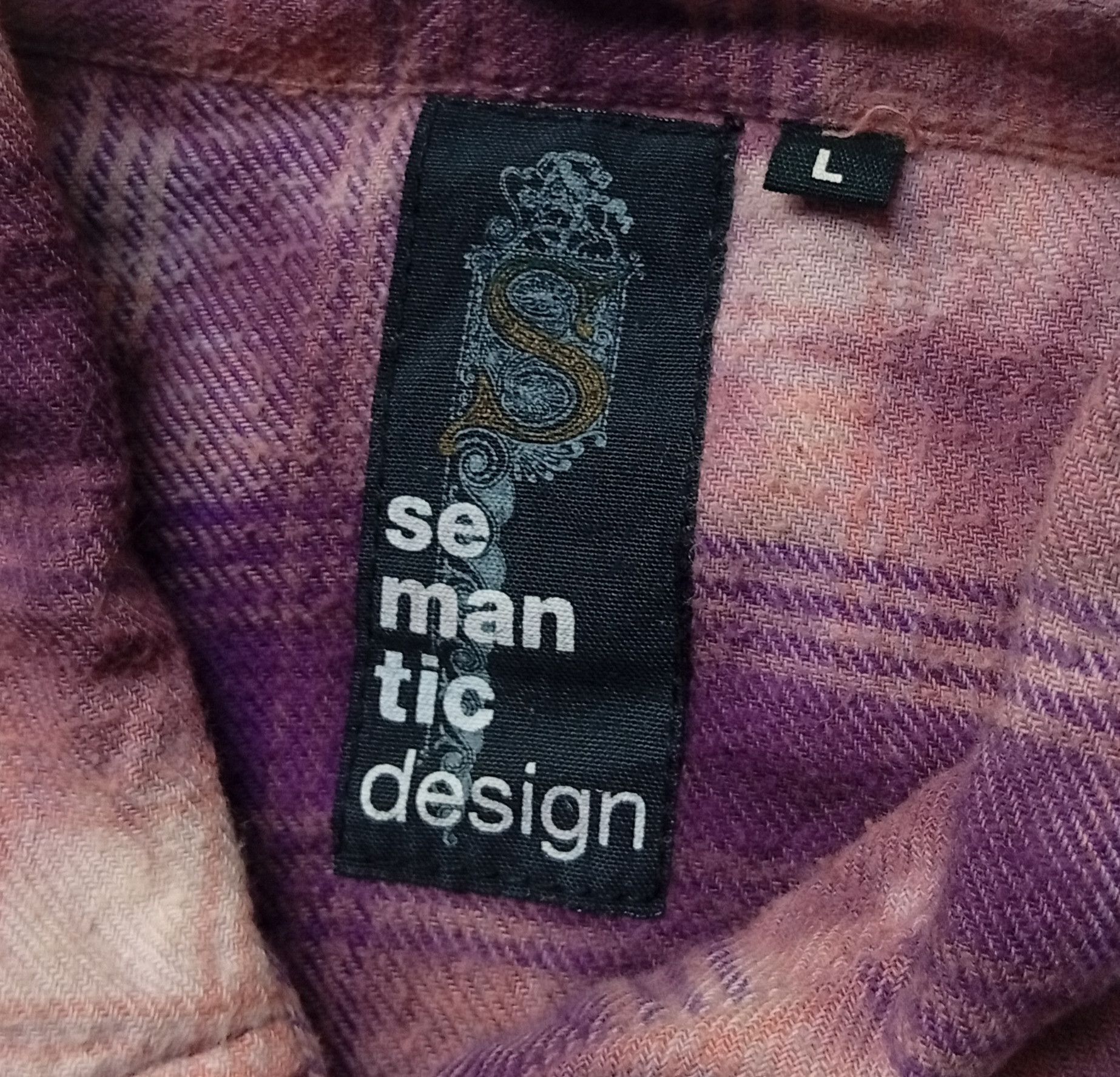 semanticdesign purple dyed western shirt Size US L / EU 52-54 / 3 - 3 Thumbnail