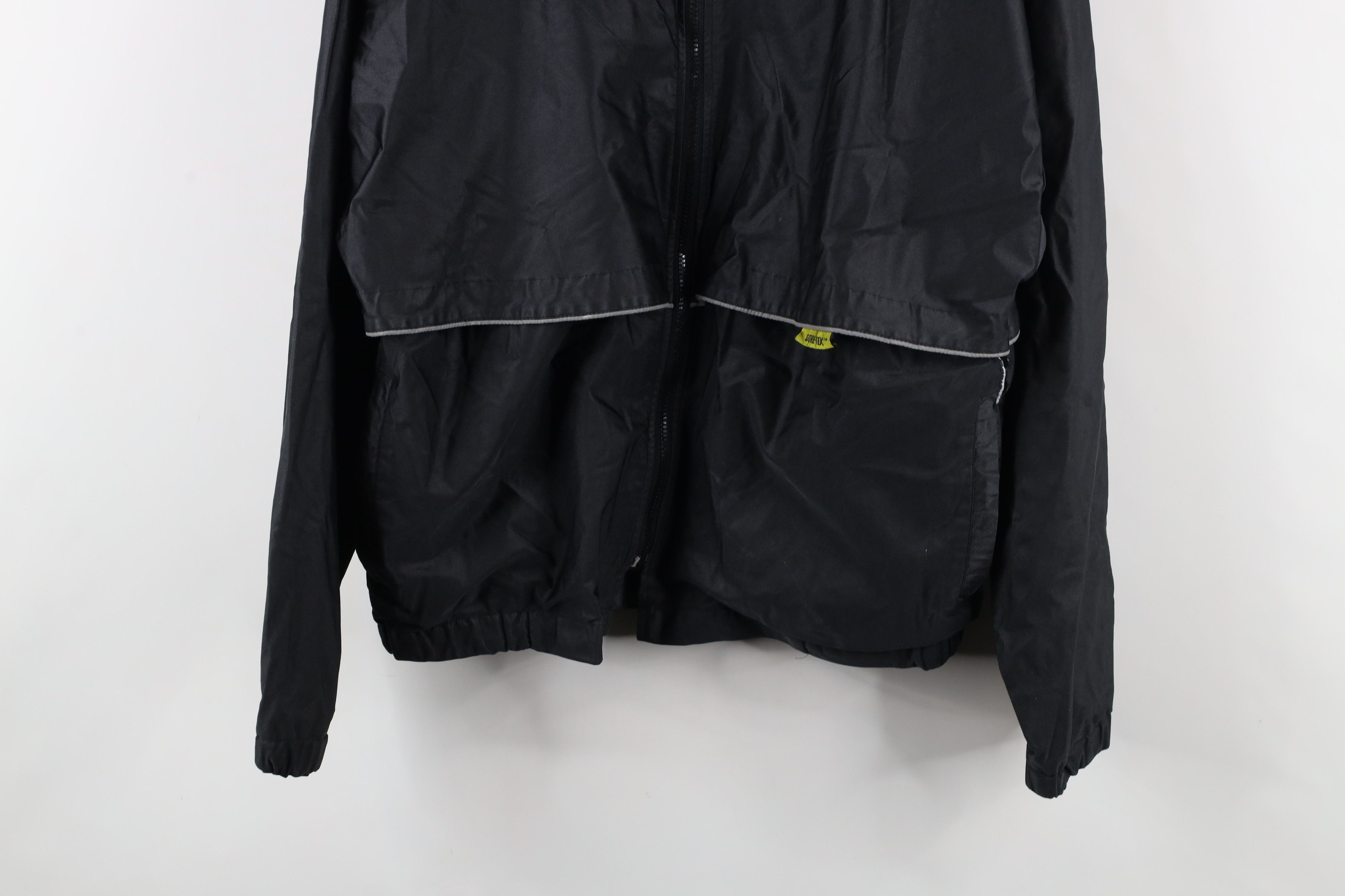 Asics × Vintage Vintage 90s Asics Goretex SpellOut Waterproof Hooded Jacket Size US L / EU 52-54 / 3 - 3 Thumbnail