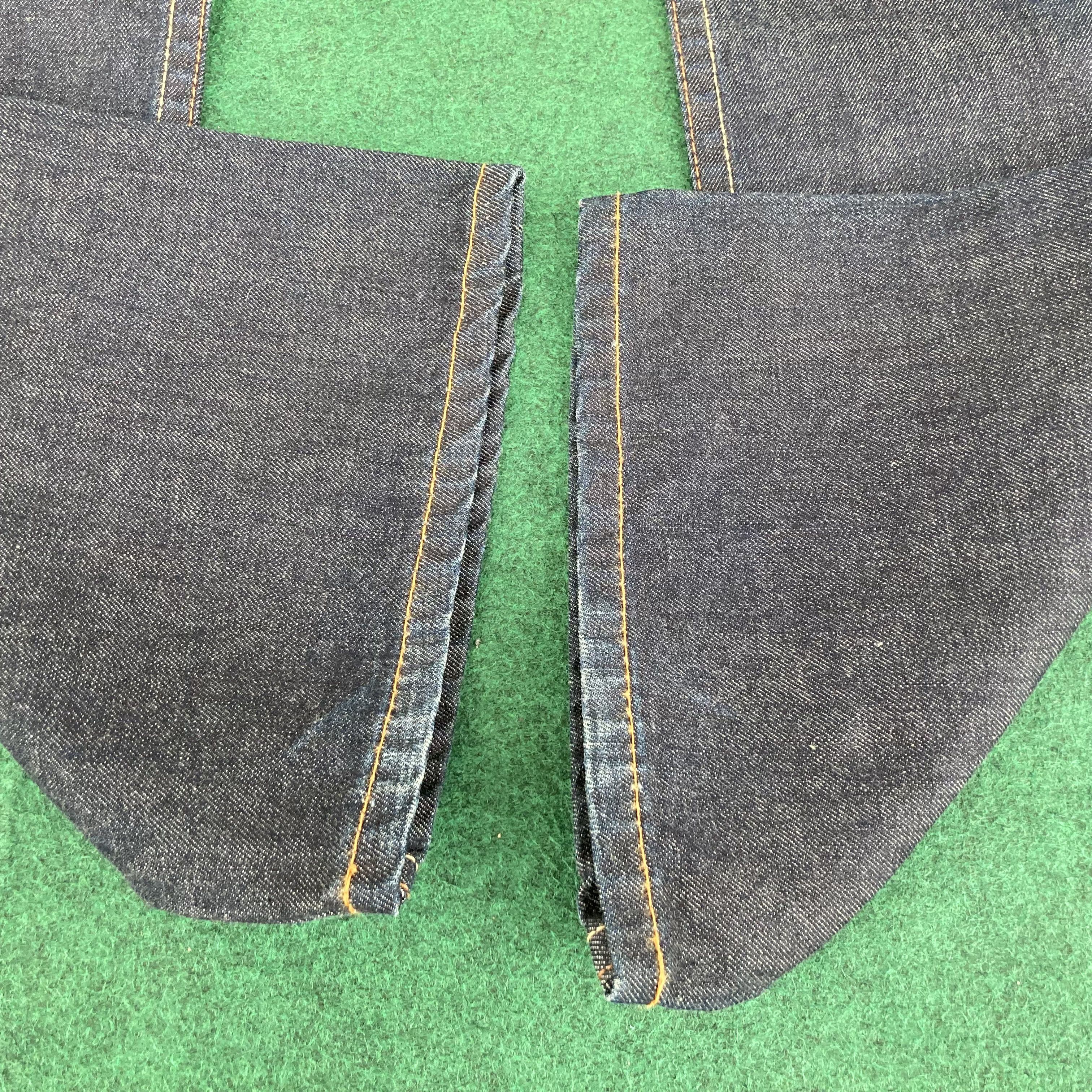 Levi's × Vintage Vtg Levis 507 Super Flare Denim Bootcut Punk 32 Grunge Jeans Size US 32 / EU 48 - 9 Thumbnail