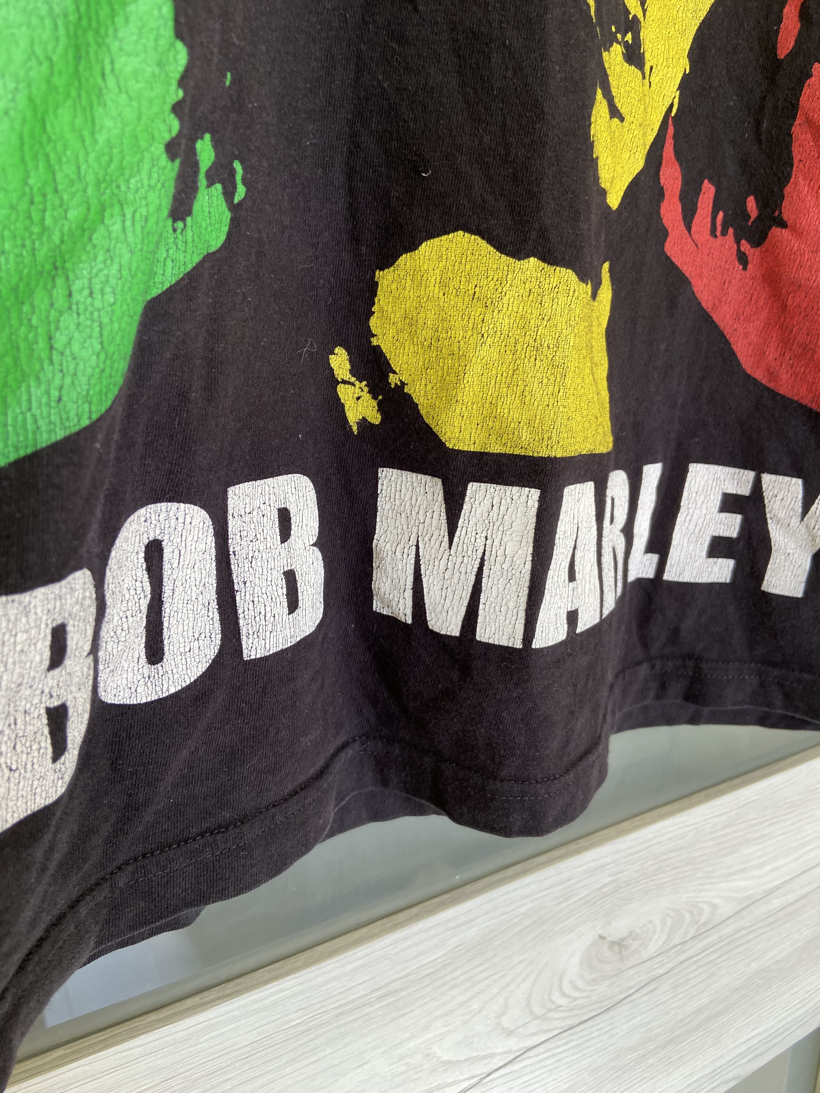 Bob Marley Vintage Bob Marley "One Love" T-Shirt Hot Rock Size M Size US M / EU 48-50 / 2 - 4 Thumbnail