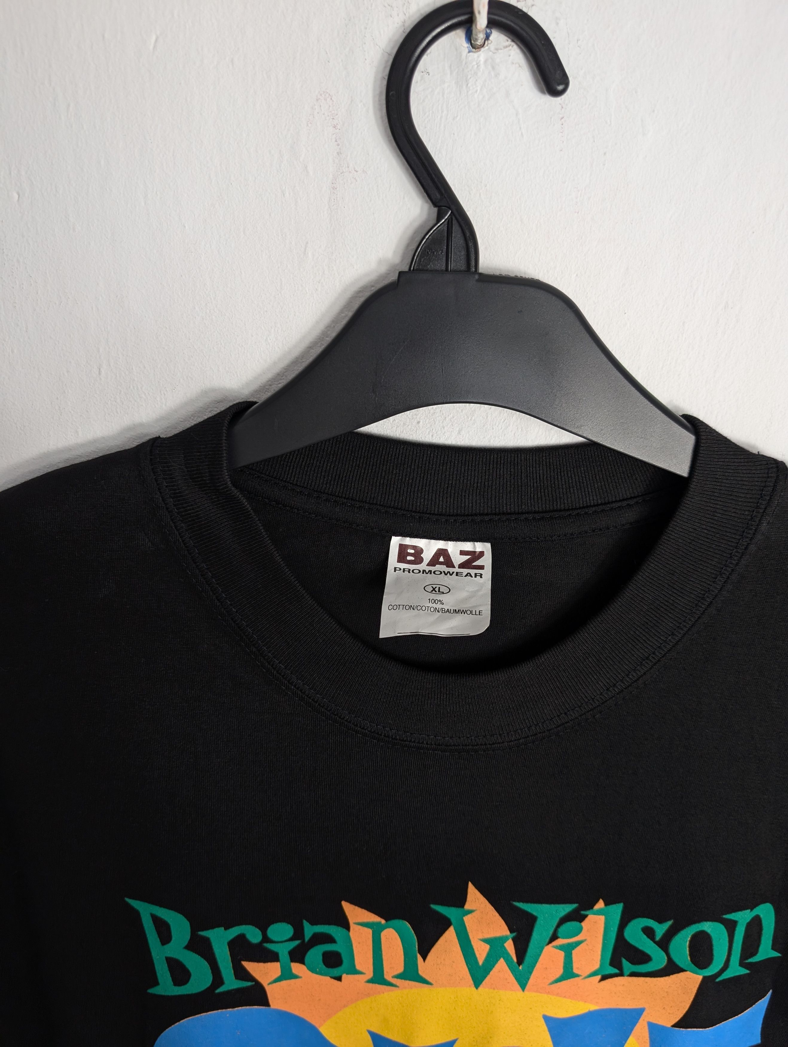 Band Tees Vintage Brian Wilson SMILE Promo T-shirt Beach Boys Band Size US XL / EU 56 / 4 - 3 Thumbnail