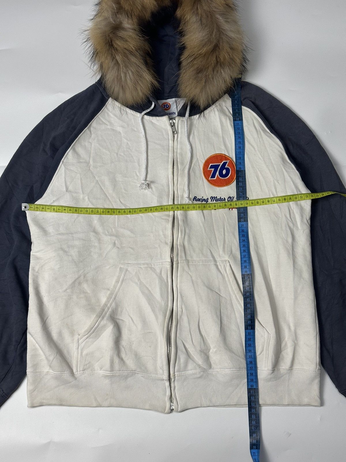 Hysteric Glamour Faux Fur Hoodie Union 76 Lubricant Ifsix Lgb Styled Size US M / EU 48-50 / 2 - 7 Thumbnail