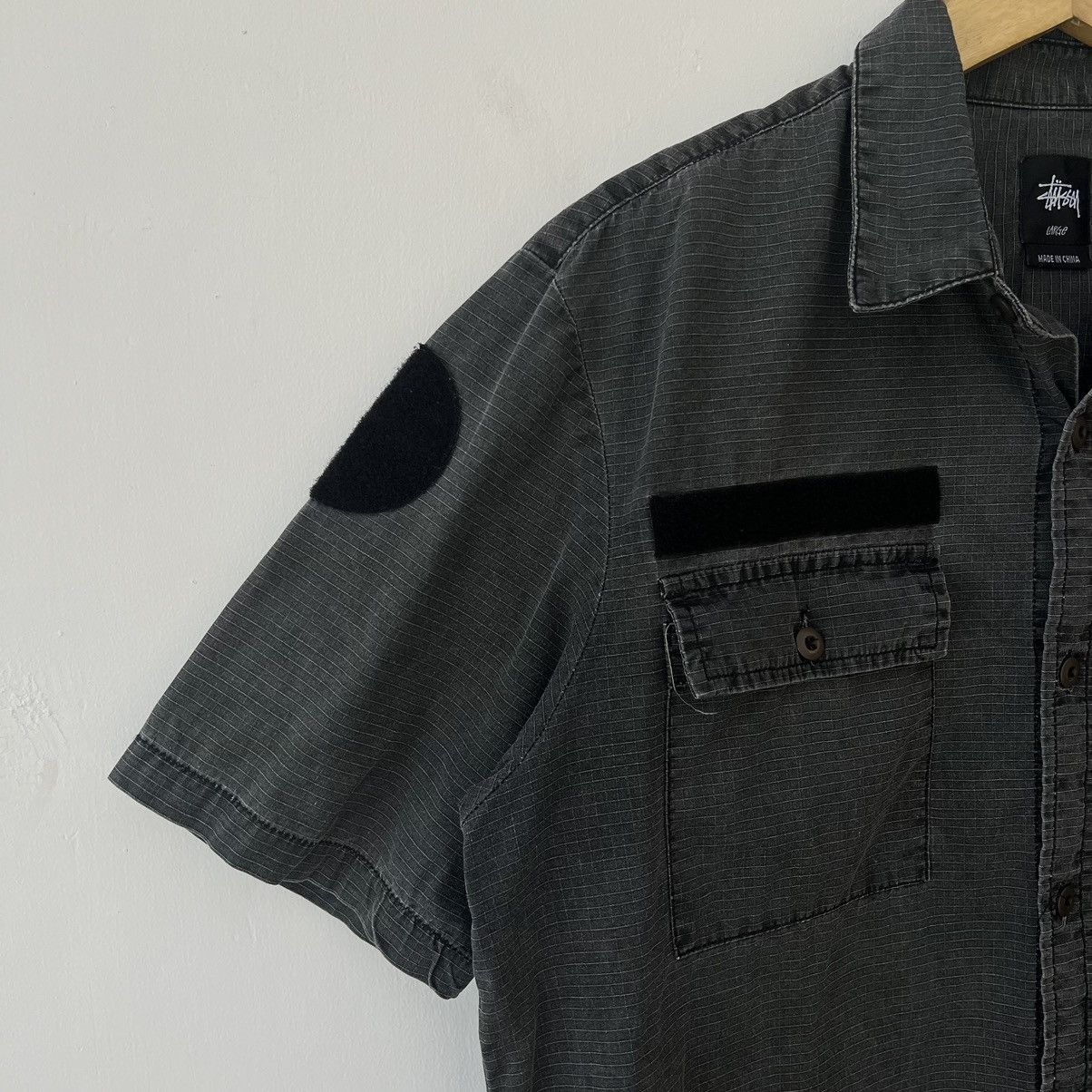Stussy Stussy MFG Military Tactical Ripstop Short Sleeve Shirt Size US L / EU 52-54 / 3 - 4 Thumbnail