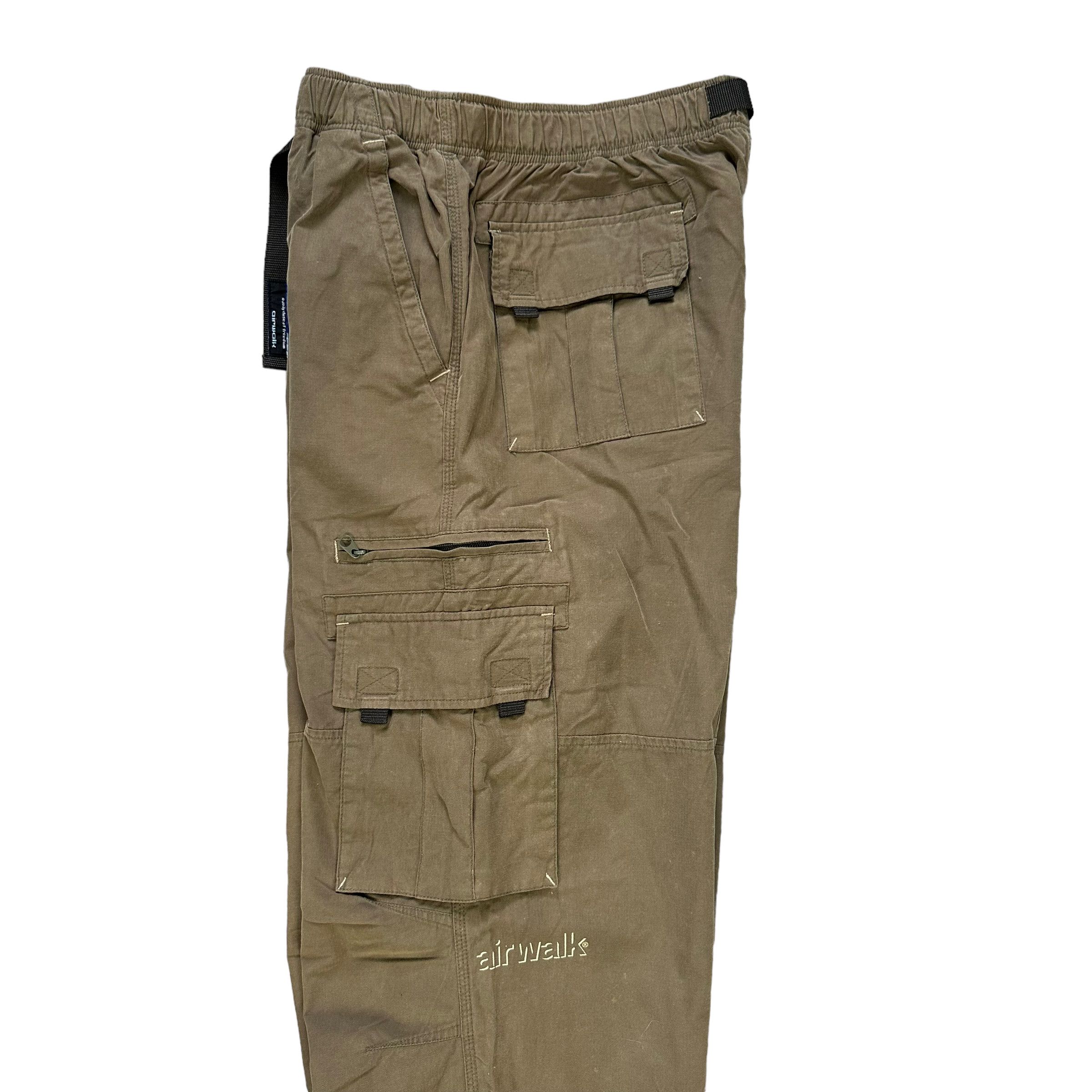 Airwalk AIRWALK MULTIPOCKET BELTED CARGO PANTS #7466-147 Size US 35 - 14 Thumbnail