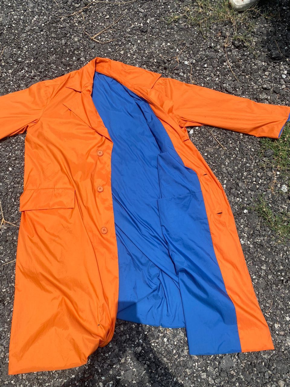 Issey Miyake × Vintage Vintage Issey miyake reversible button up trench coat Size US M / EU 48-50 / 2 - 12 Thumbnail