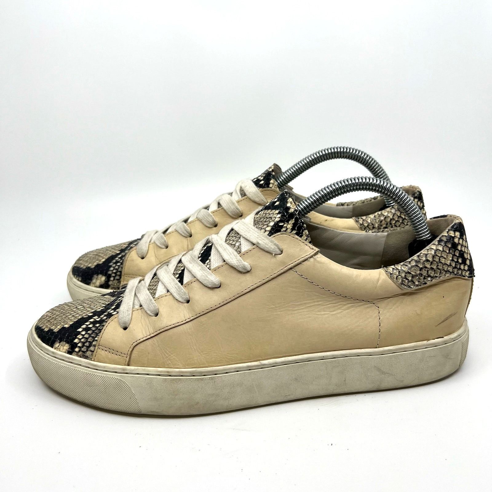 Veronica Beard Veronica Beard Leather Low Top Sneakers Women's 10 US Size US 10 / IT 40 - 2 Thumbnail