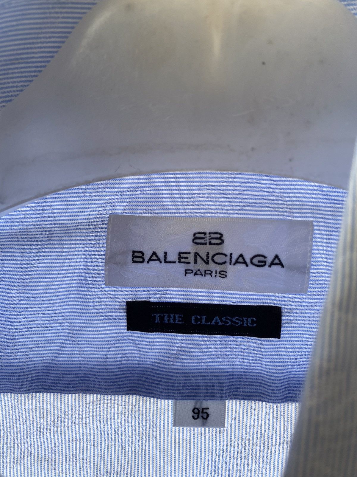 Balenciaga × Vintage Vintage balenciaga the classic button shirts Size US M / EU 48-50 / 2 - 8 Thumbnail