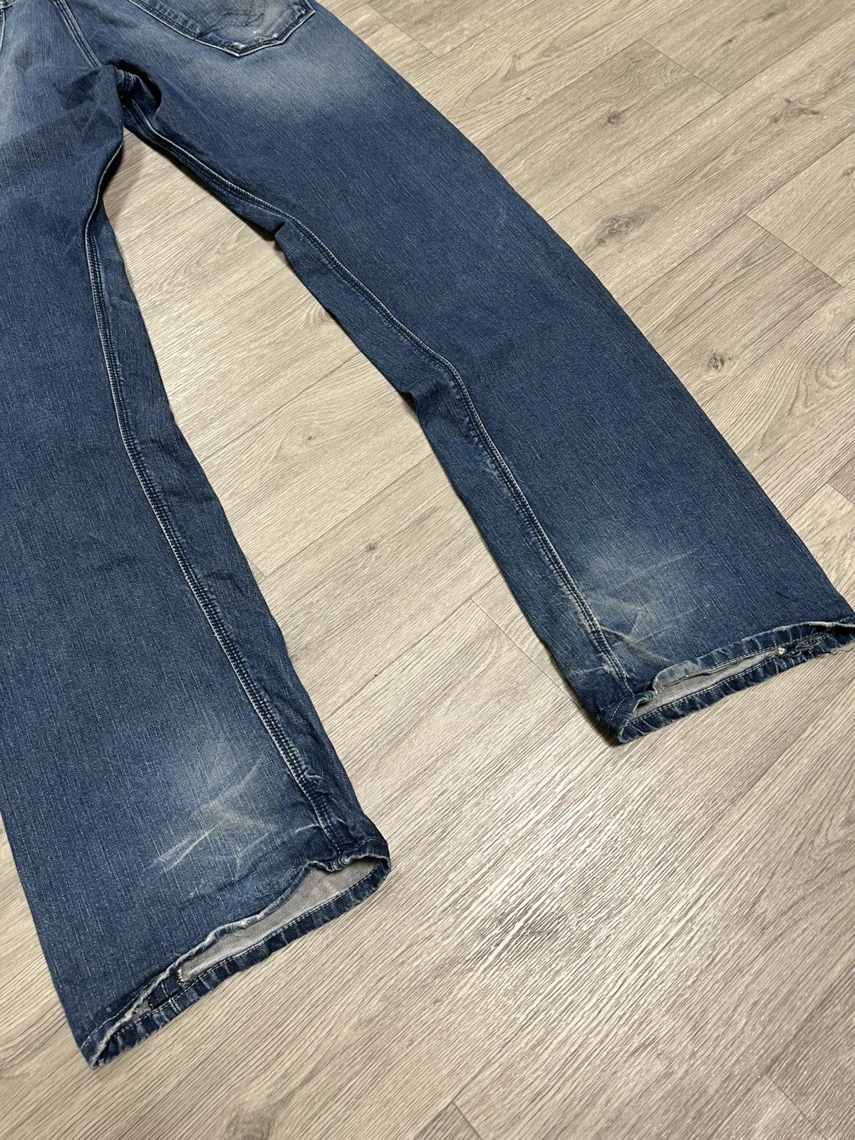 Replay Vintage Y2K REPLAY jeans minimal denim trousers 1990s Size US 32 / EU 48 - 5 Thumbnail