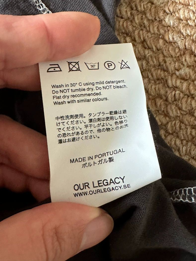 Our Legacy Our Legacy size48 Rape-neck short sleeves Size US M / EU 48-50 / 2 - 5 Thumbnail