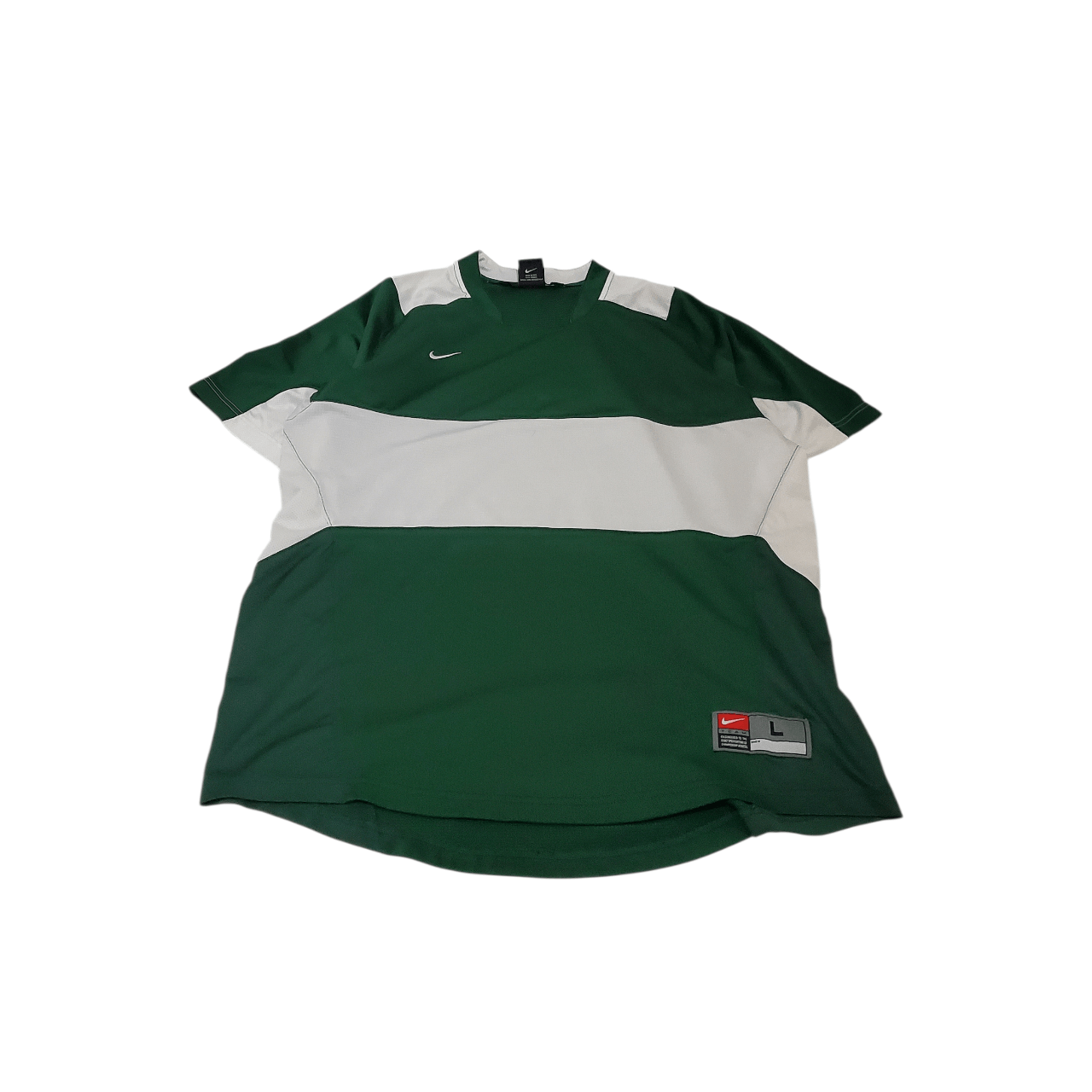 Nike Y2K Nike Jersey Green/White Size US XL / EU 56 / 4 - 1 Thumbnail