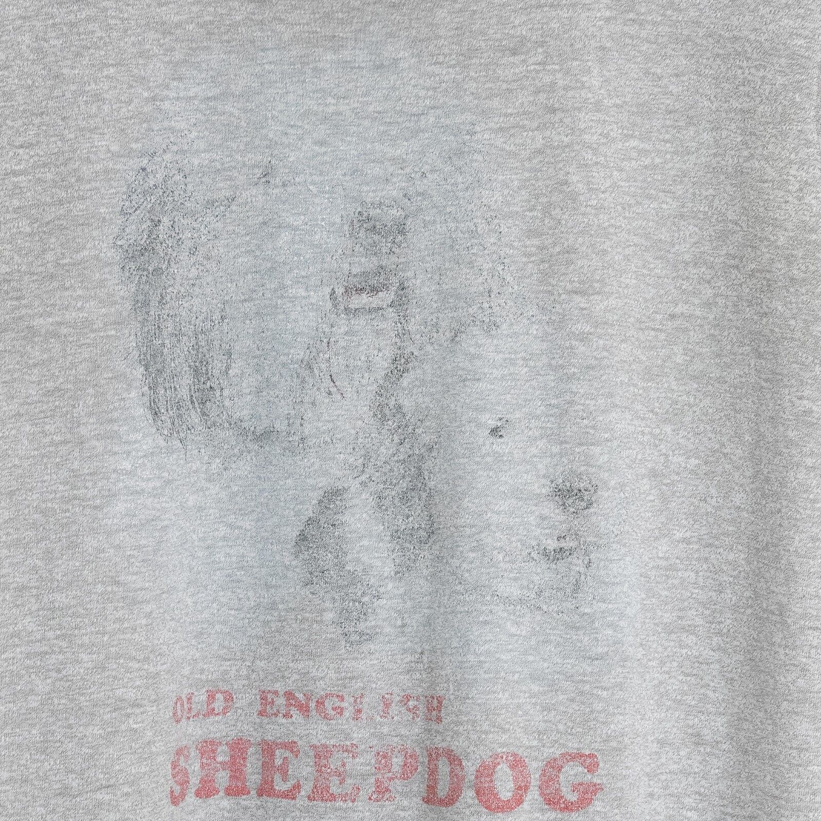 Vintage Vintage 80s Old English Sheepdog T Shirt Small - Distressed Size US S / EU 44-46 / 1 - 3 Thumbnail