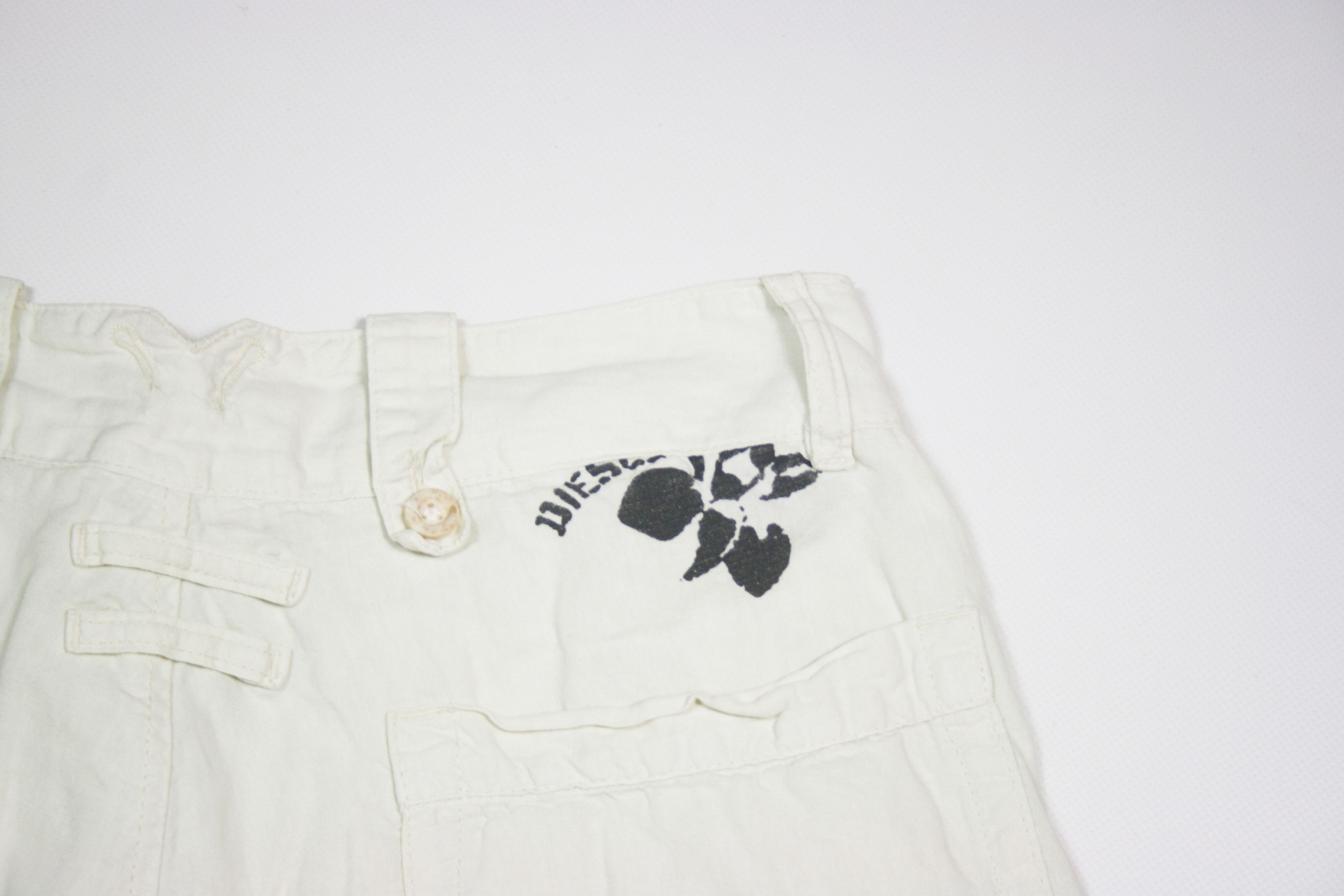 Diesel 00S Cotton Linen Relax Baggy Pants Vintage Size US 30 / EU 46 - 5 Thumbnail
