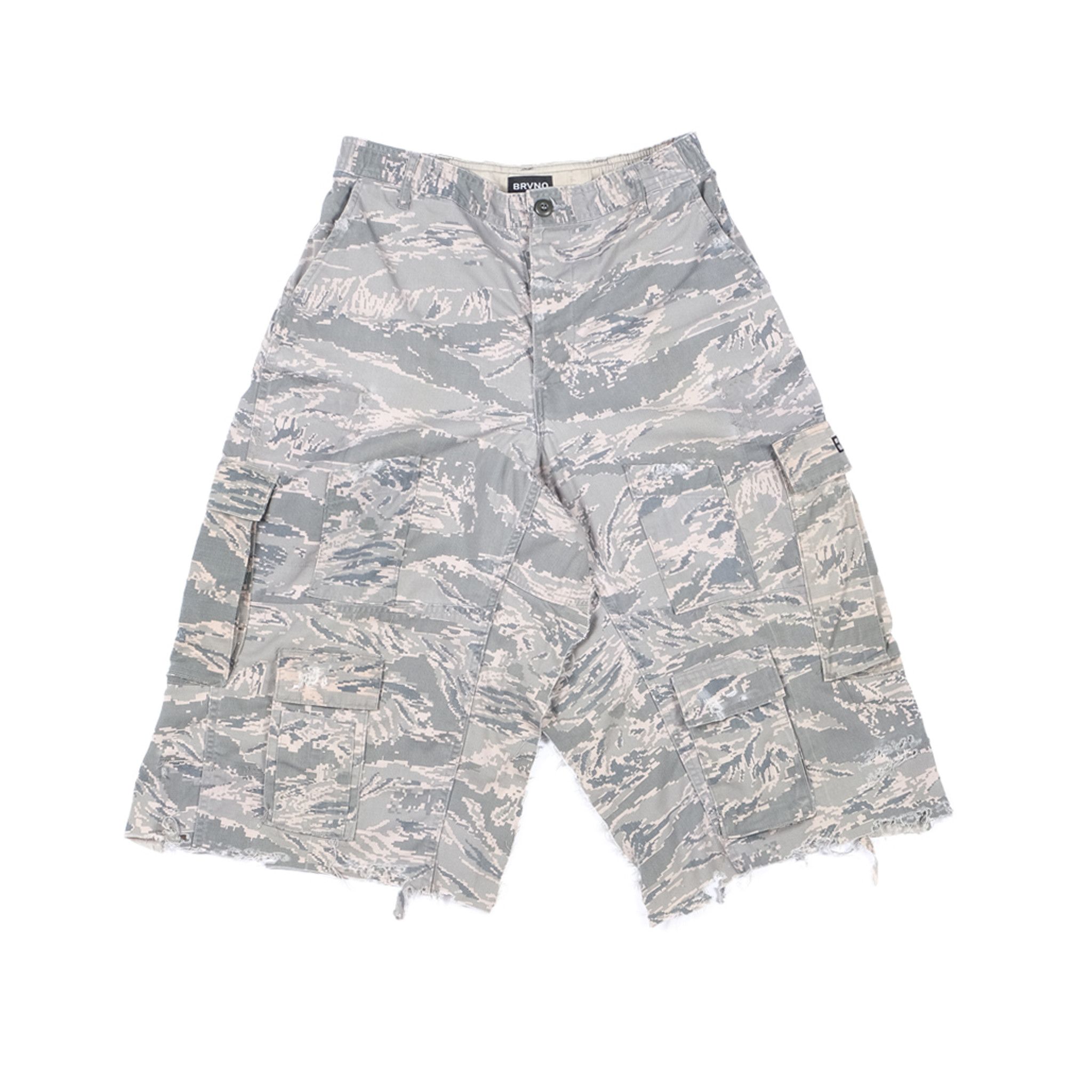 Other ARMY CUT-OUT CAMOUFLAGE CARGO SHORTS Size US 33 - 5 Thumbnail